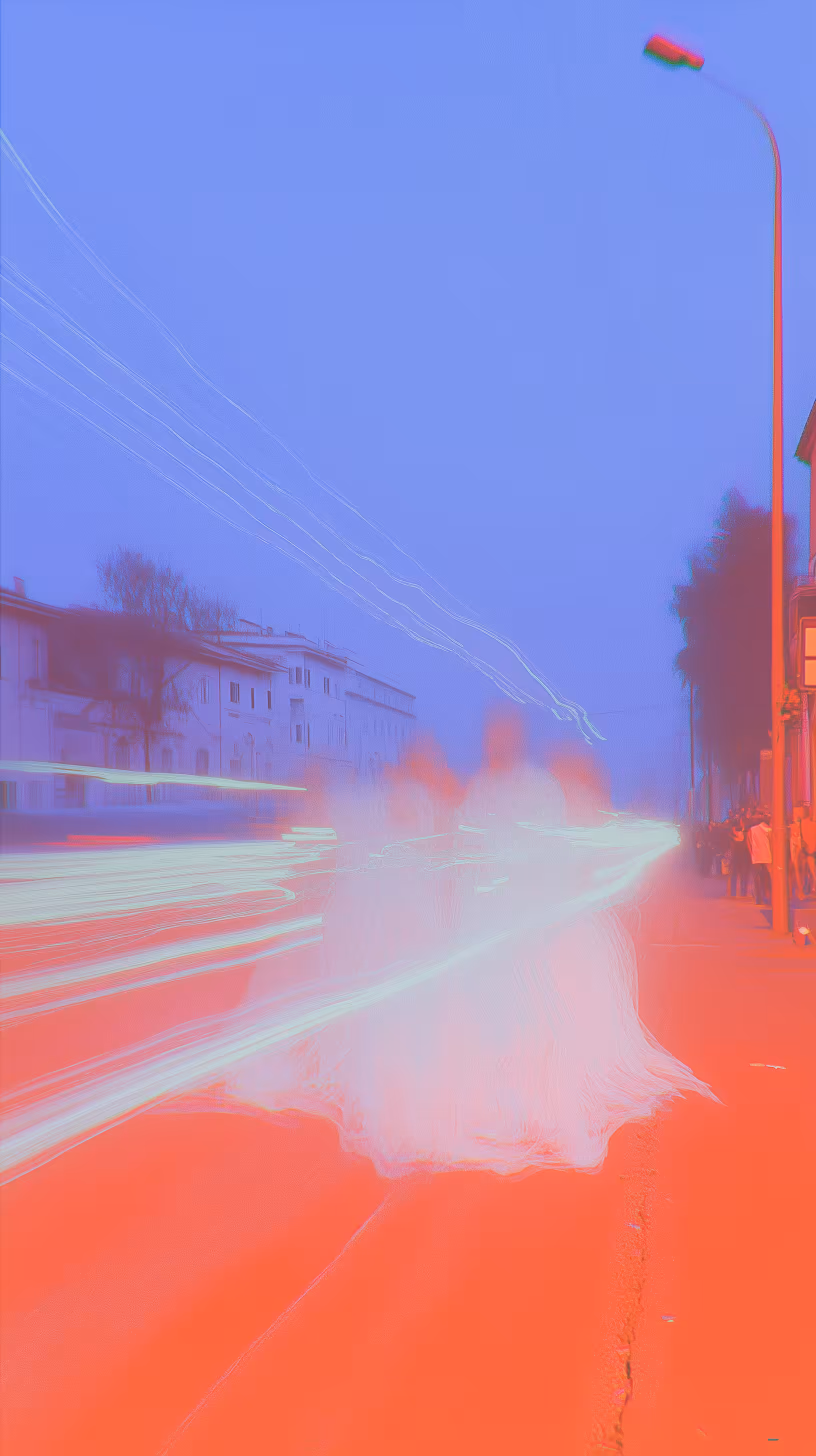 A Journey to Nowhere in Three Colors
