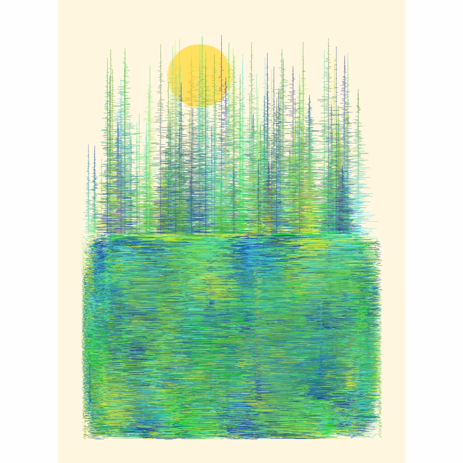 Gradient Lake #173
