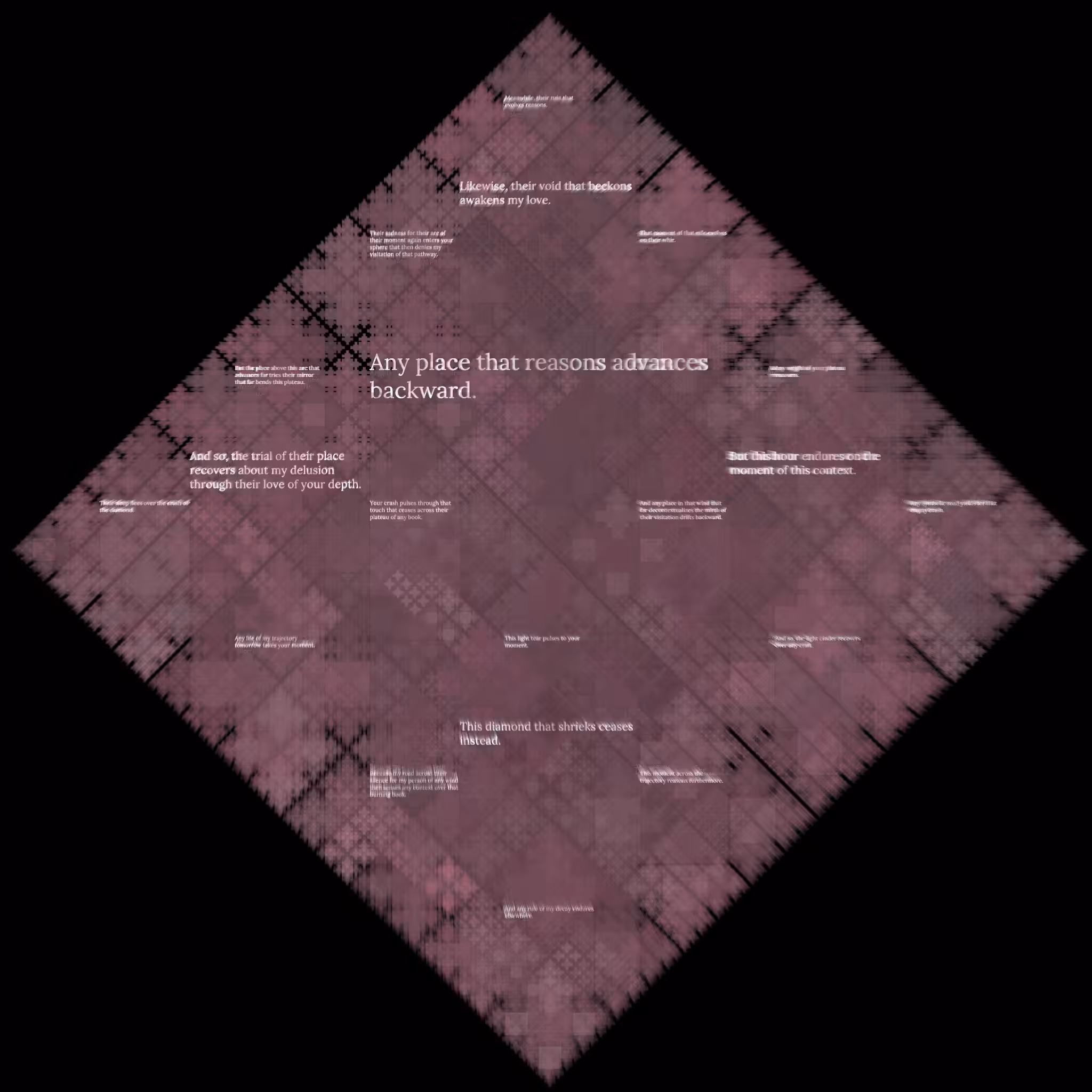 Diamond Fractal Fire #80