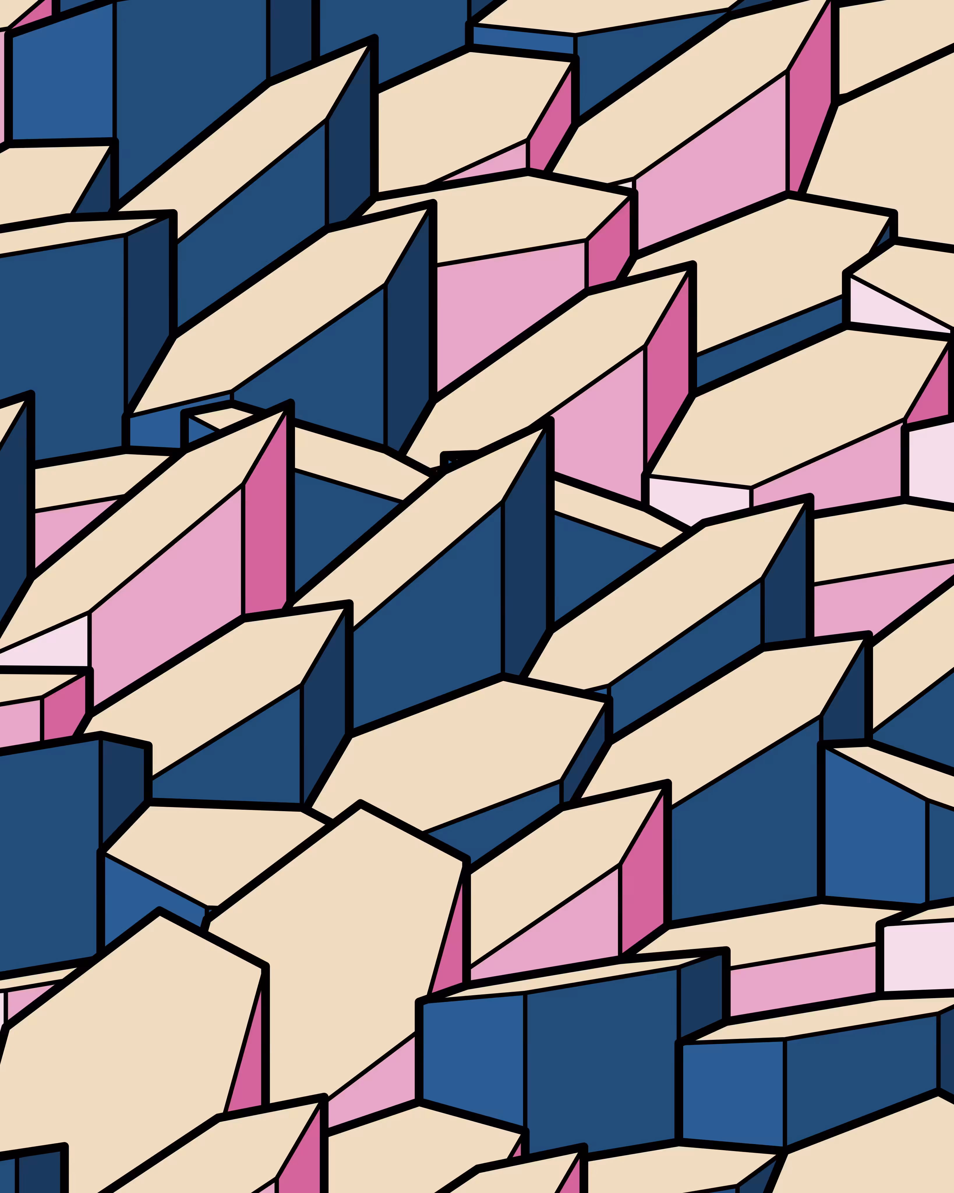 Hexagones Landscape #316