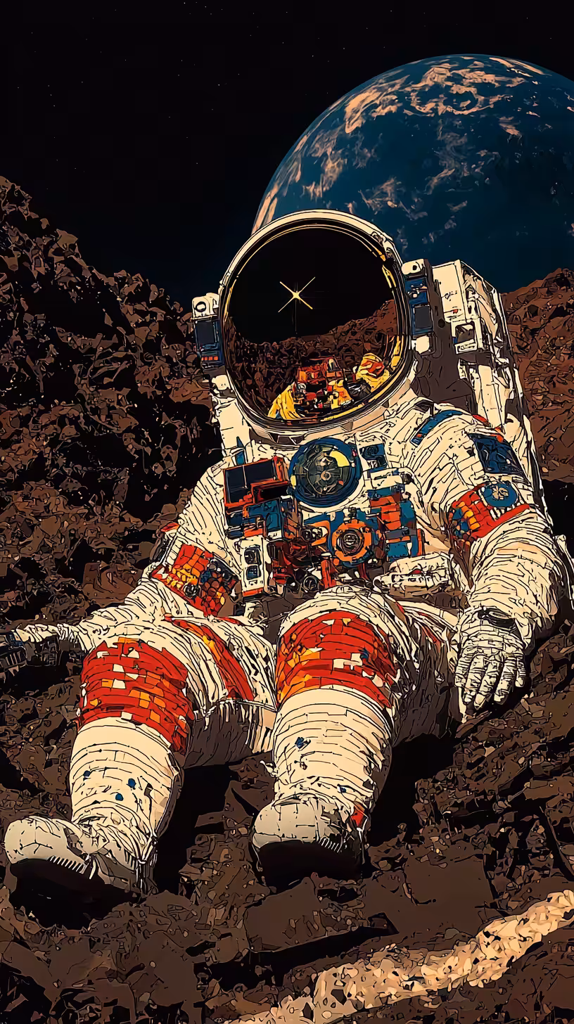 Cosmic Explorer in Moon