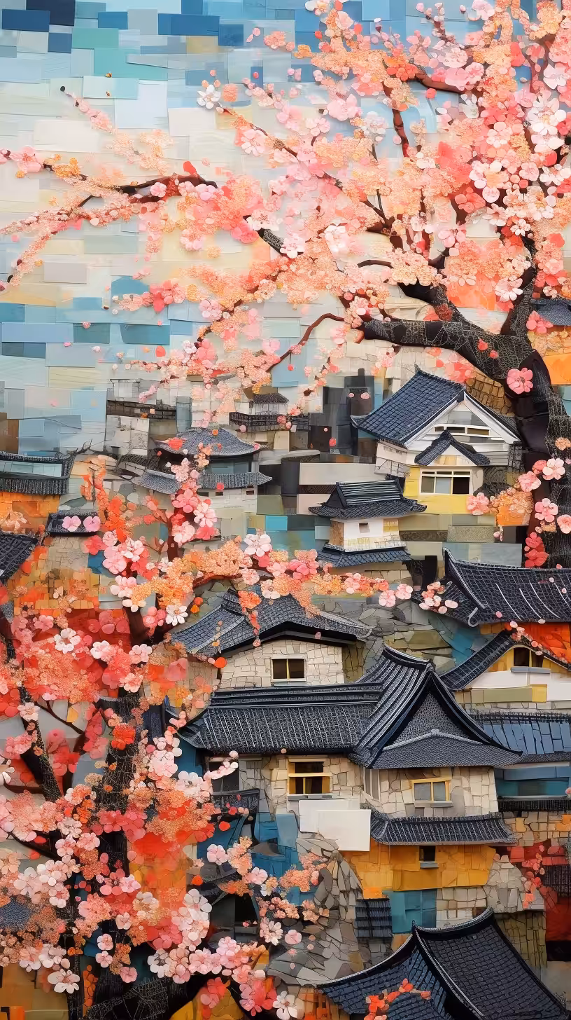Spring in korean village #1