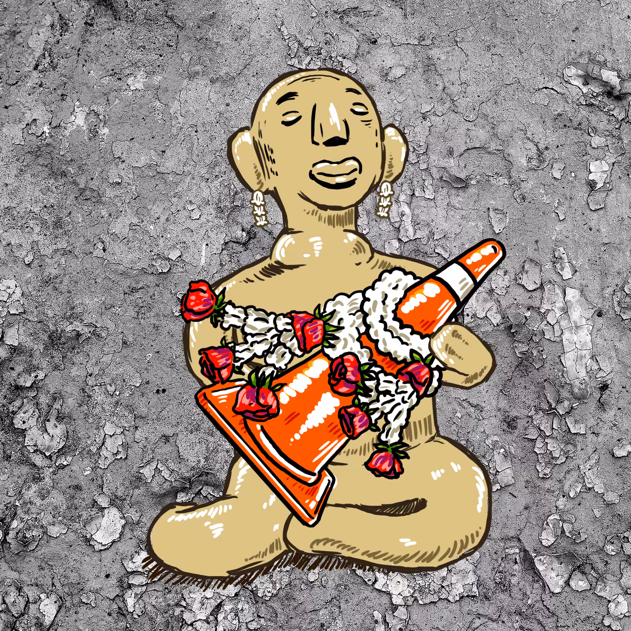 Clay 016 - The Traffic Cone