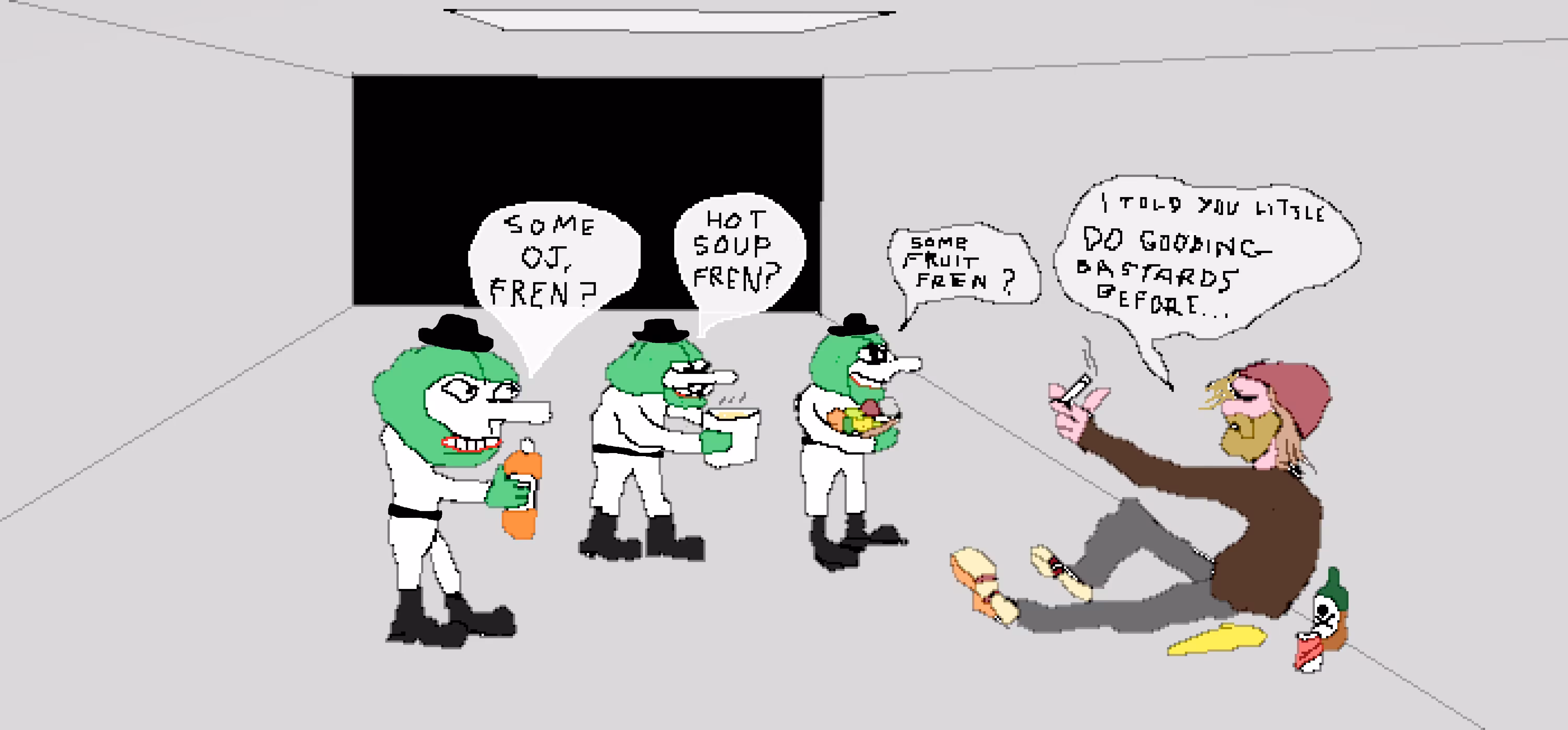 a deleted scene never seen before and left on the cutting room floor of Stanley Kubrick's - A Clockwork Orange