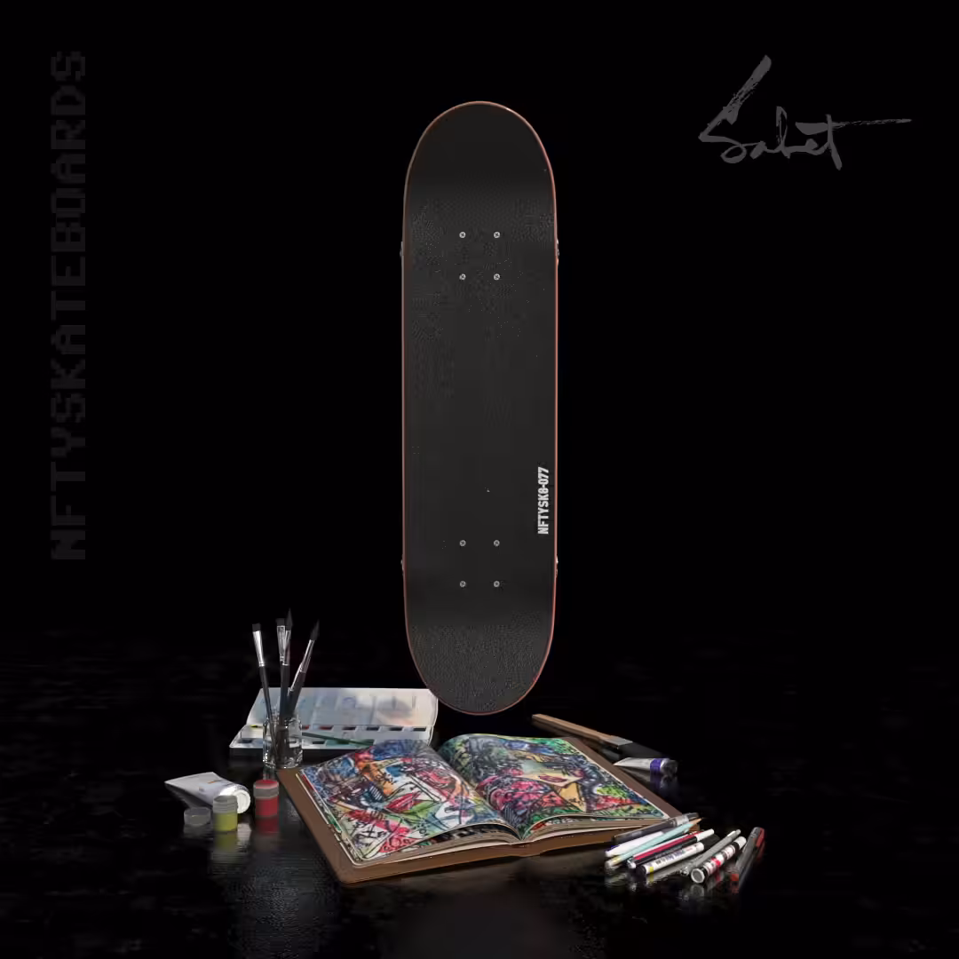 nftyskateboards NFT#077 - Sabet - Bonding Curve 1/2