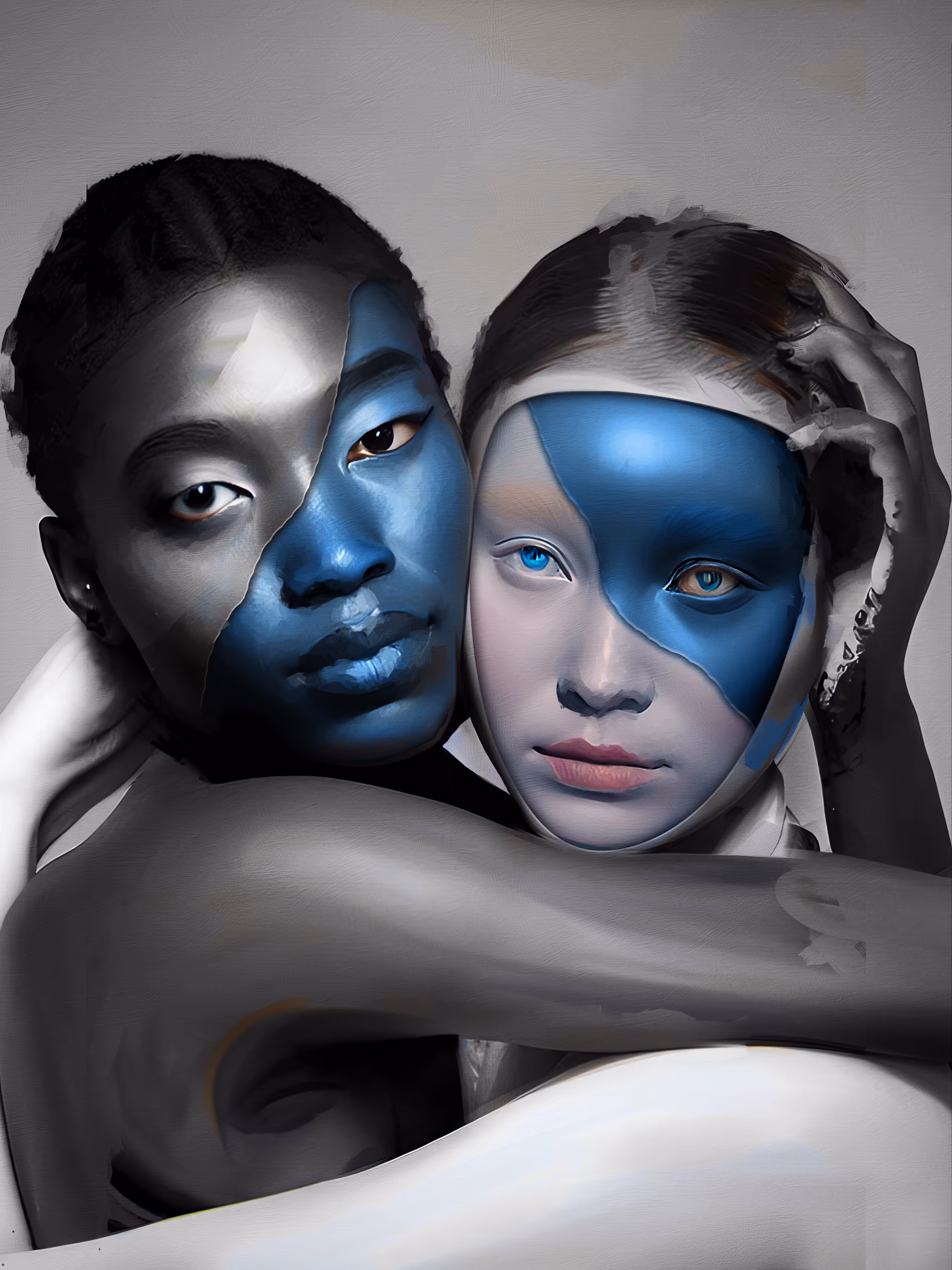 A reflection of the Divine : Dizzyingly Blue
