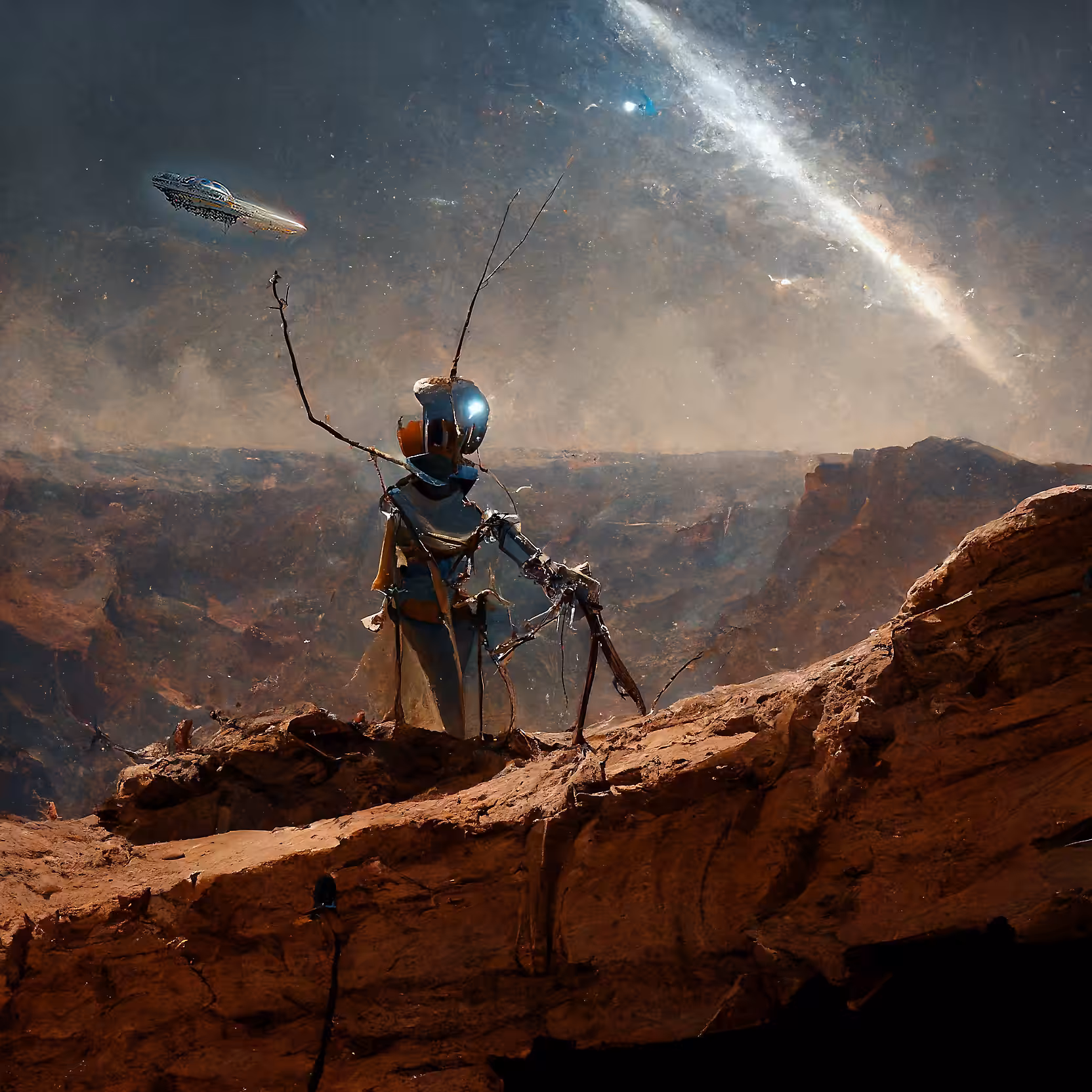 Cyborg scout insect