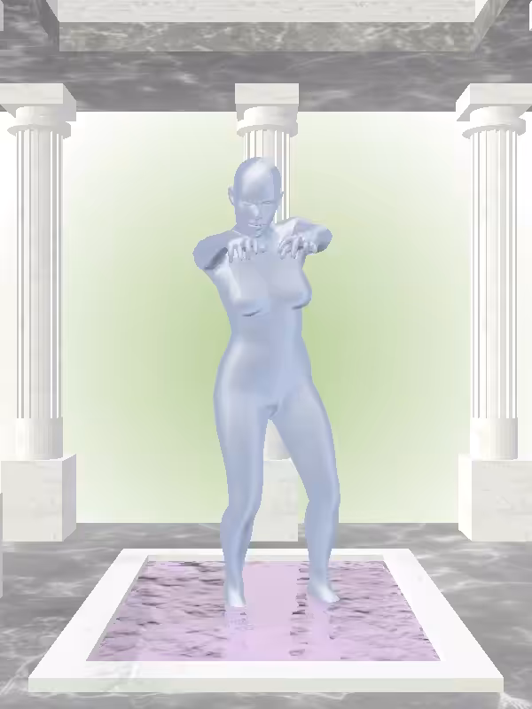 HeavenComputer: The Undying Blue Sky Woman #4484
