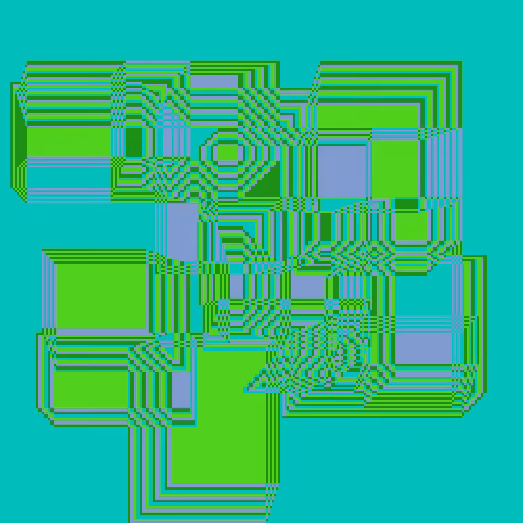 Superimposed Rectangles #94