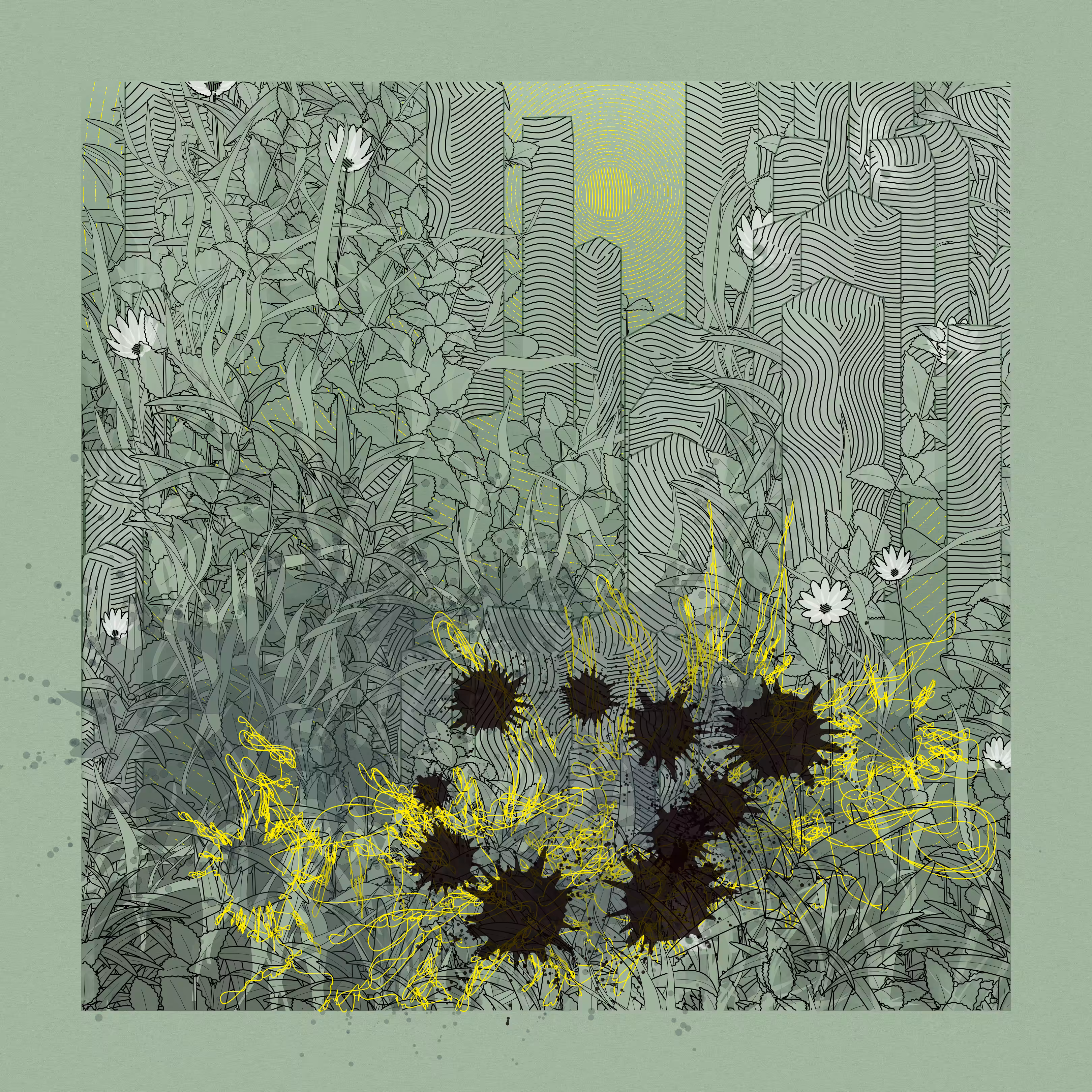 Landscape with Carbon Capture #9478