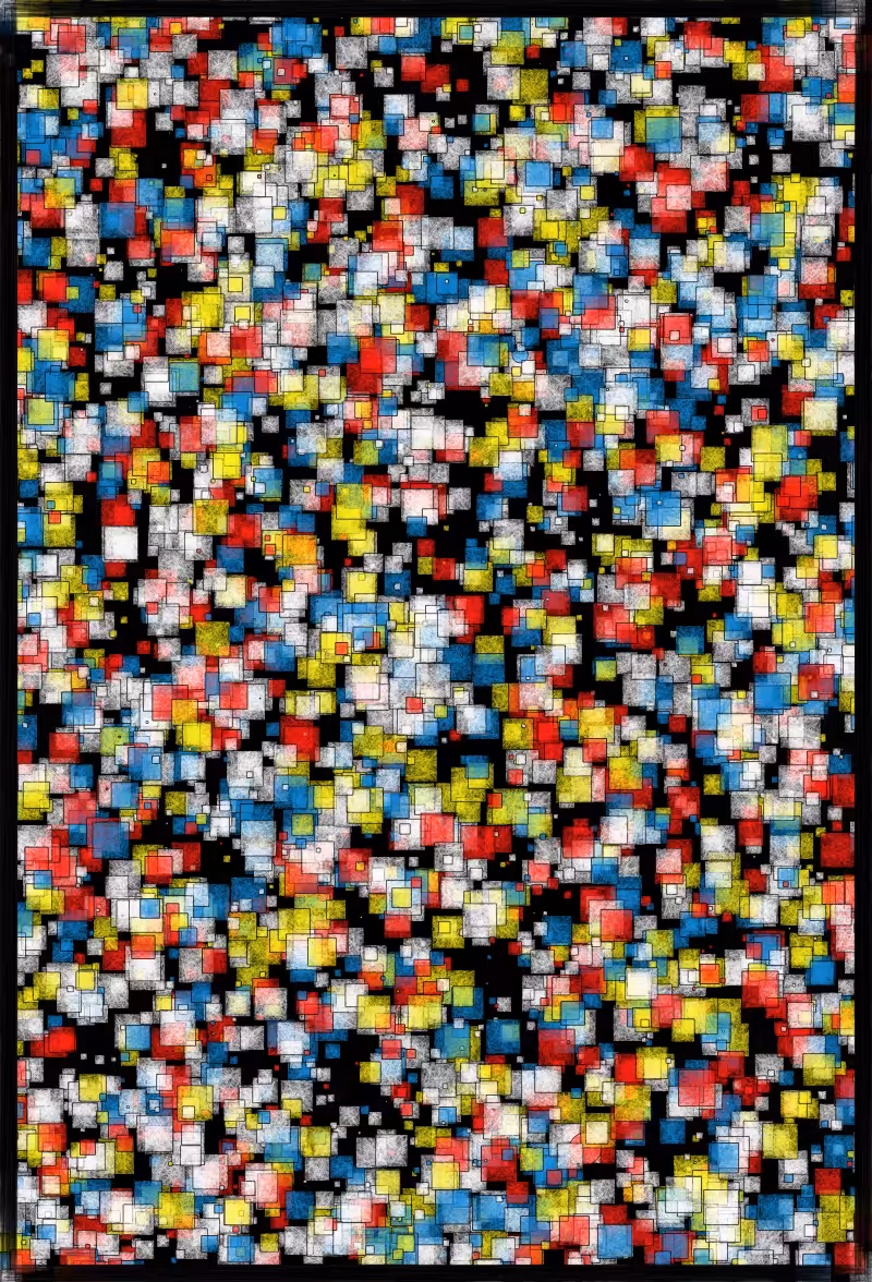 Circles In A Square World #44