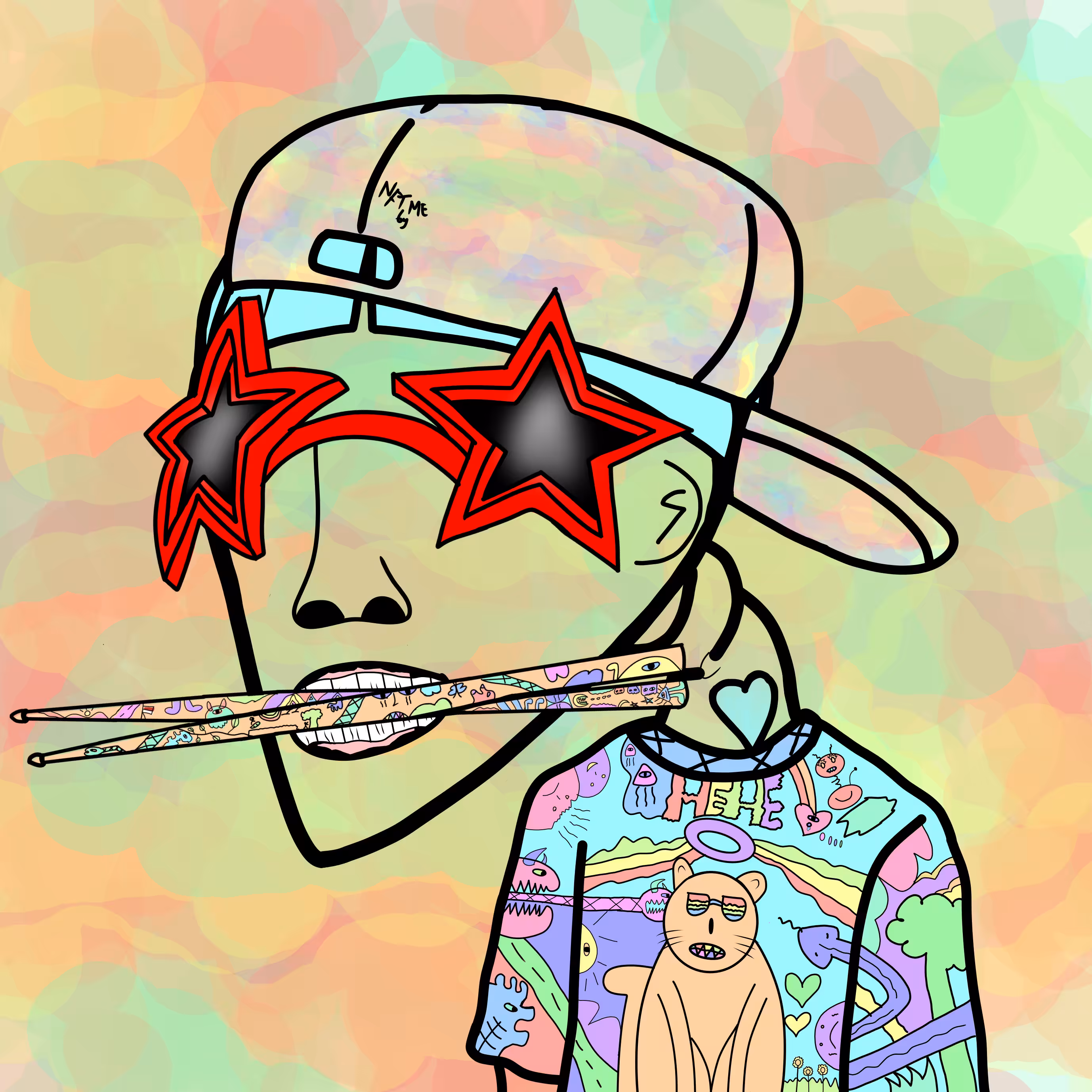 NFTbyME Doodles#662