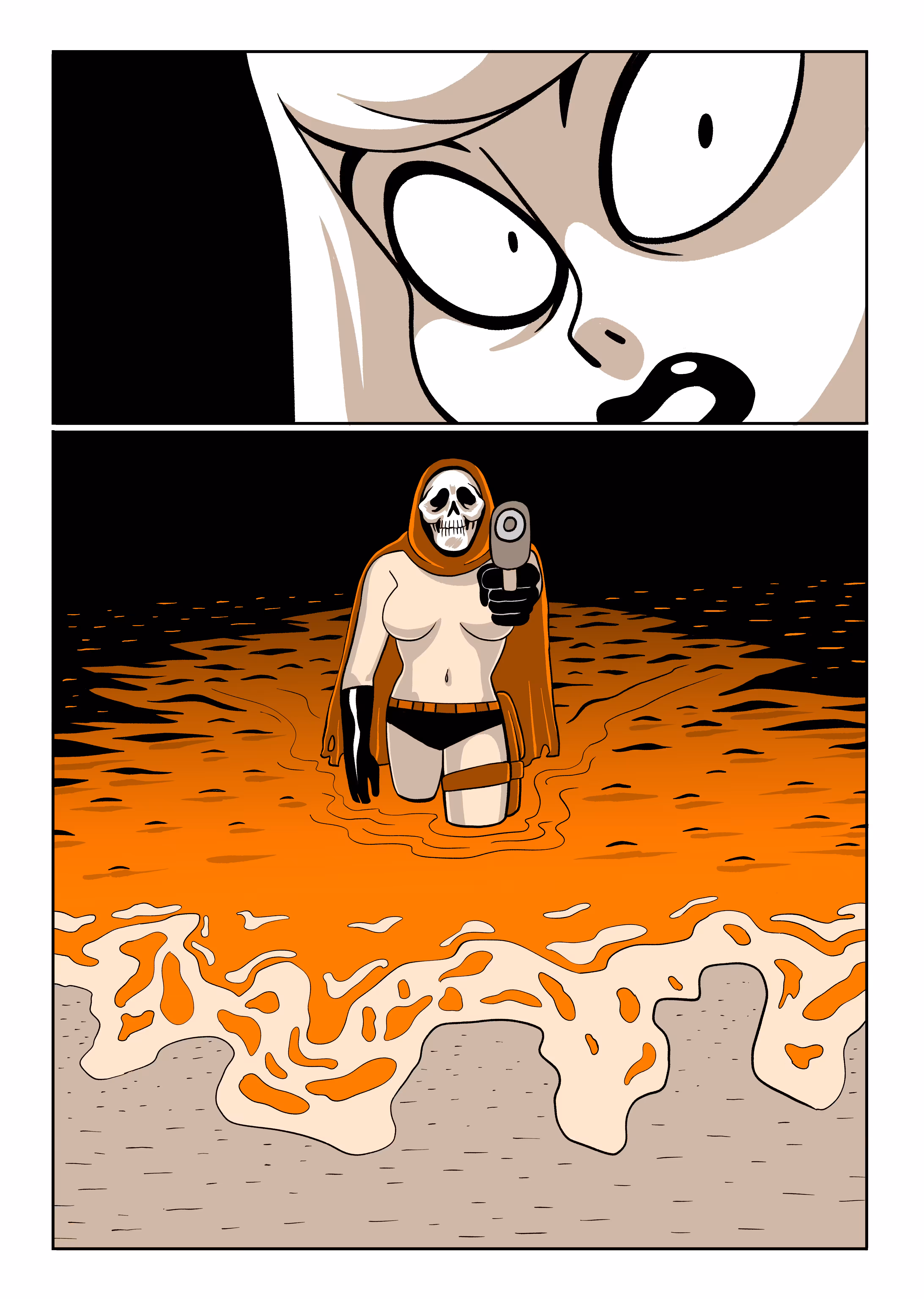 Captain Death - Original page 156