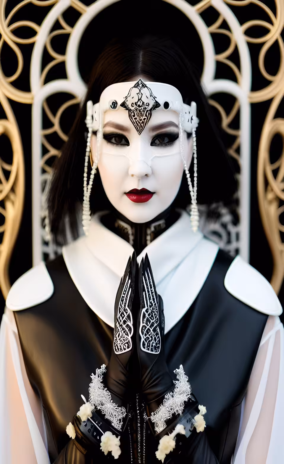 Fashion art gallery: Black and White style #89
