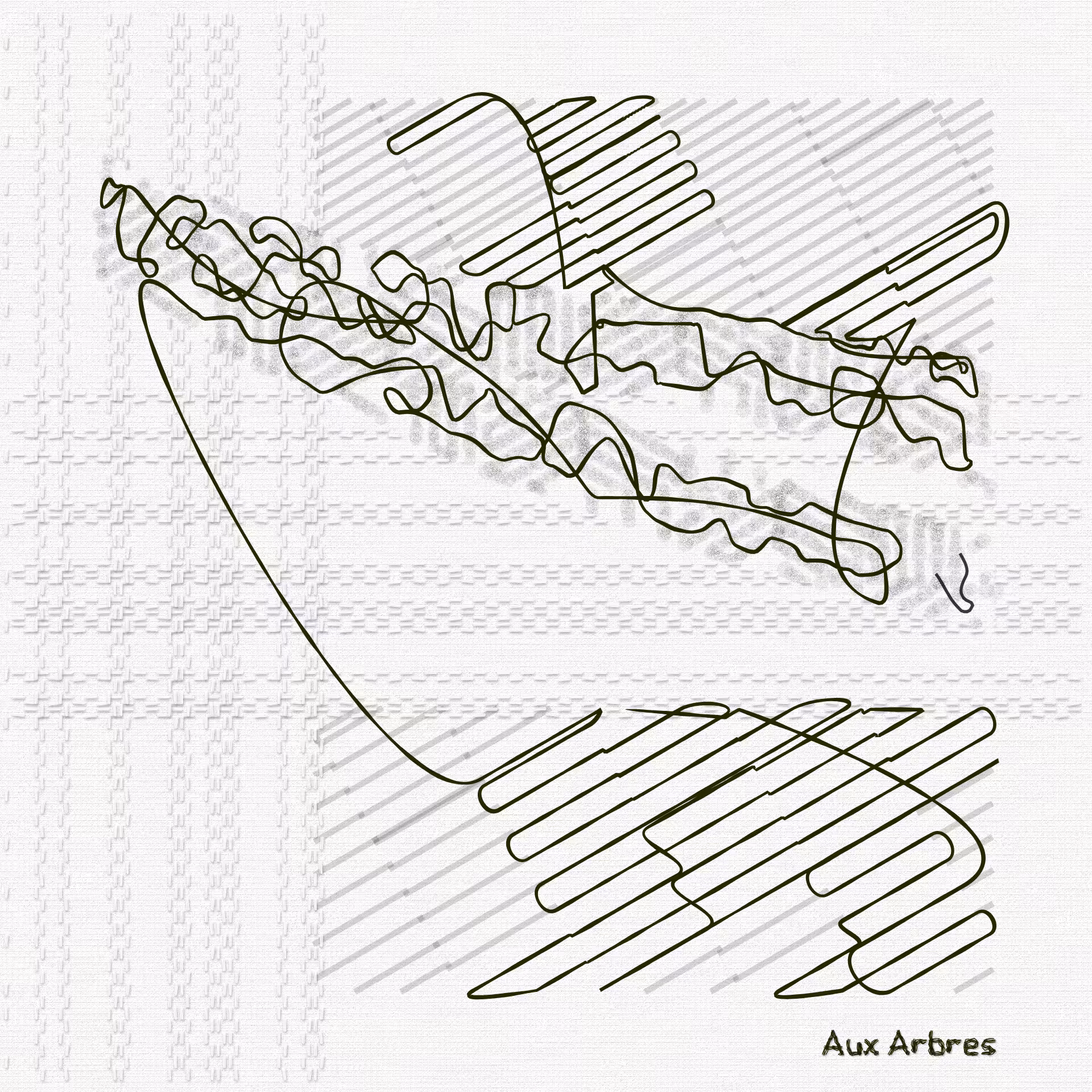 Aux Arbres #1954