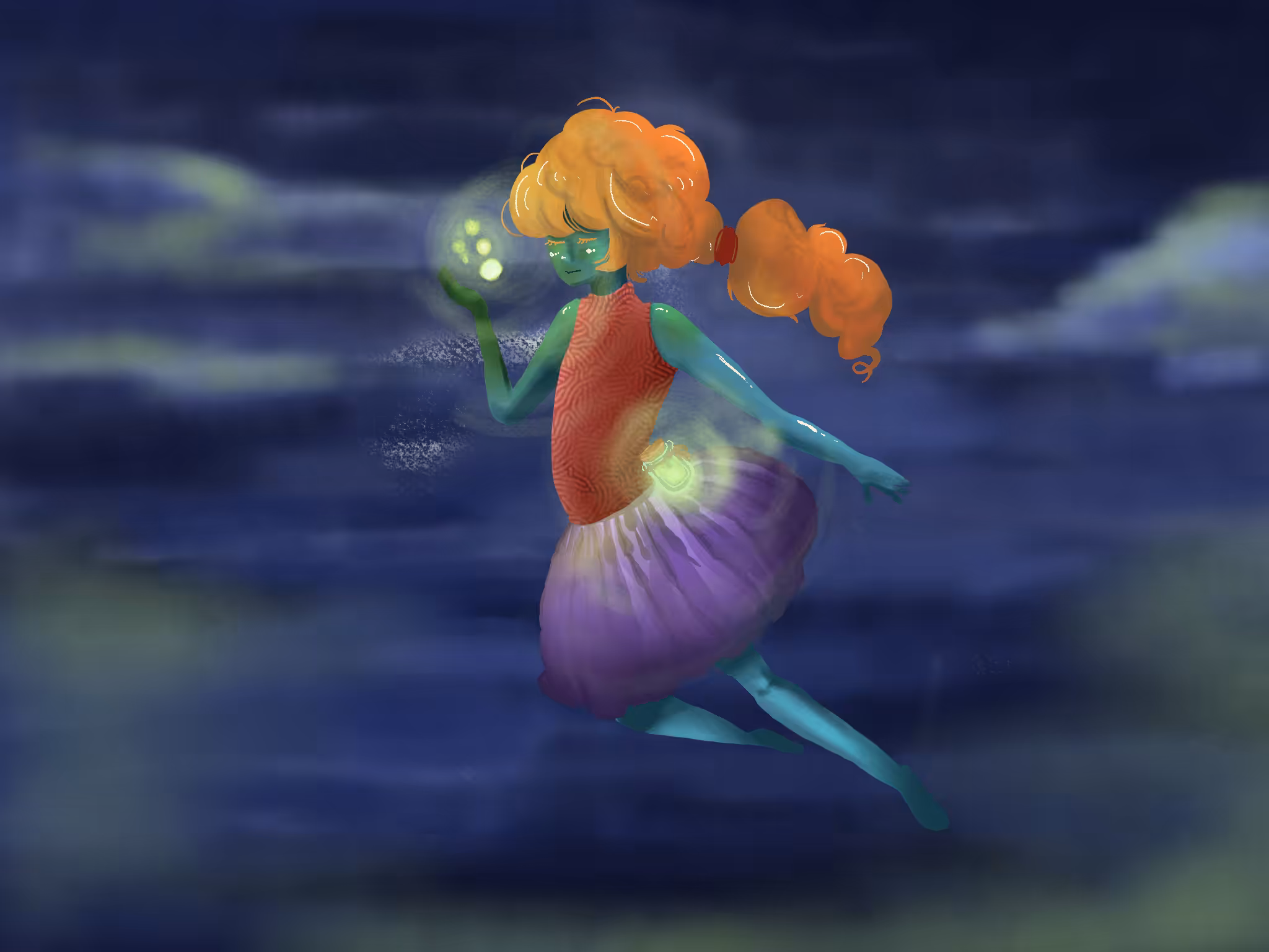 fairy and the light