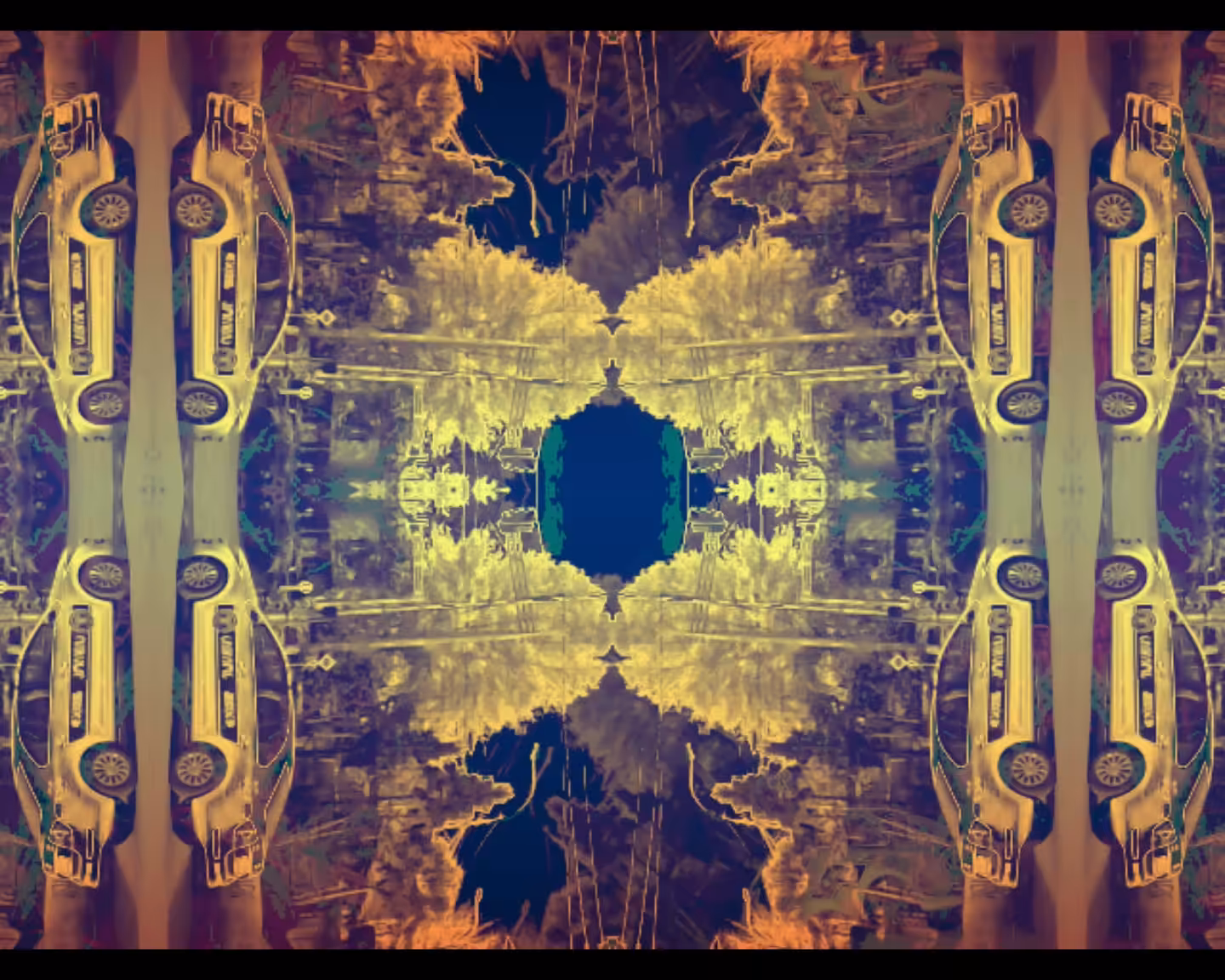 Tbilisi traffic tracery