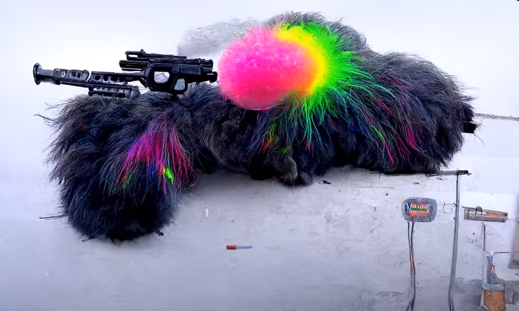 The Hairballs are armed