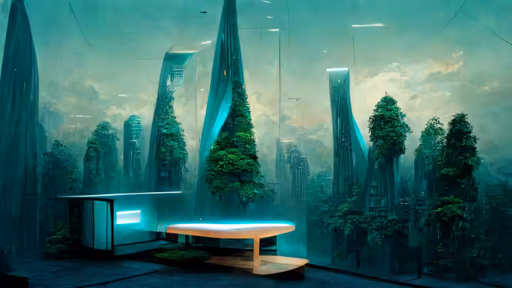 Futuristic architecture