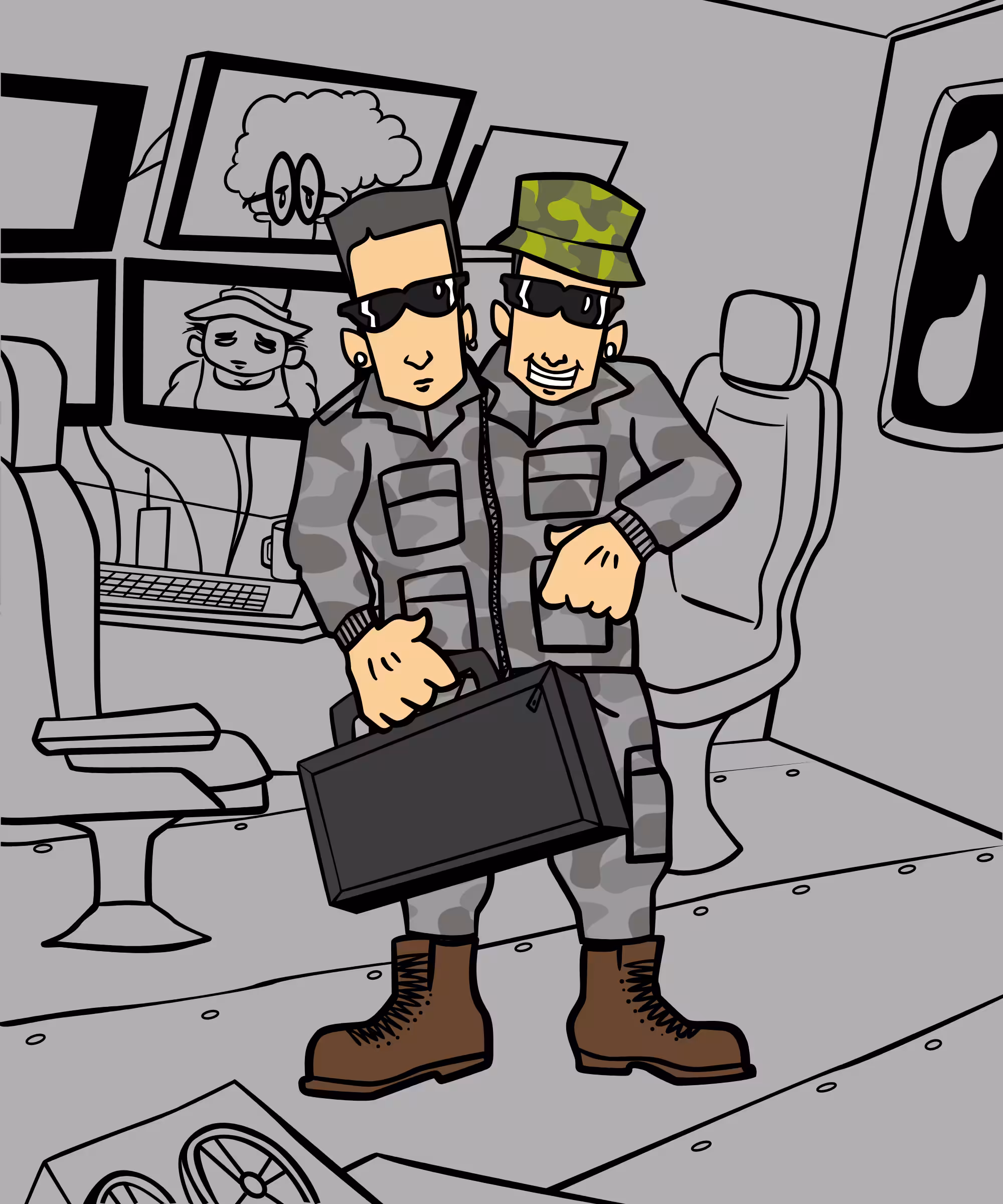 Agents Brown and Knows #1133