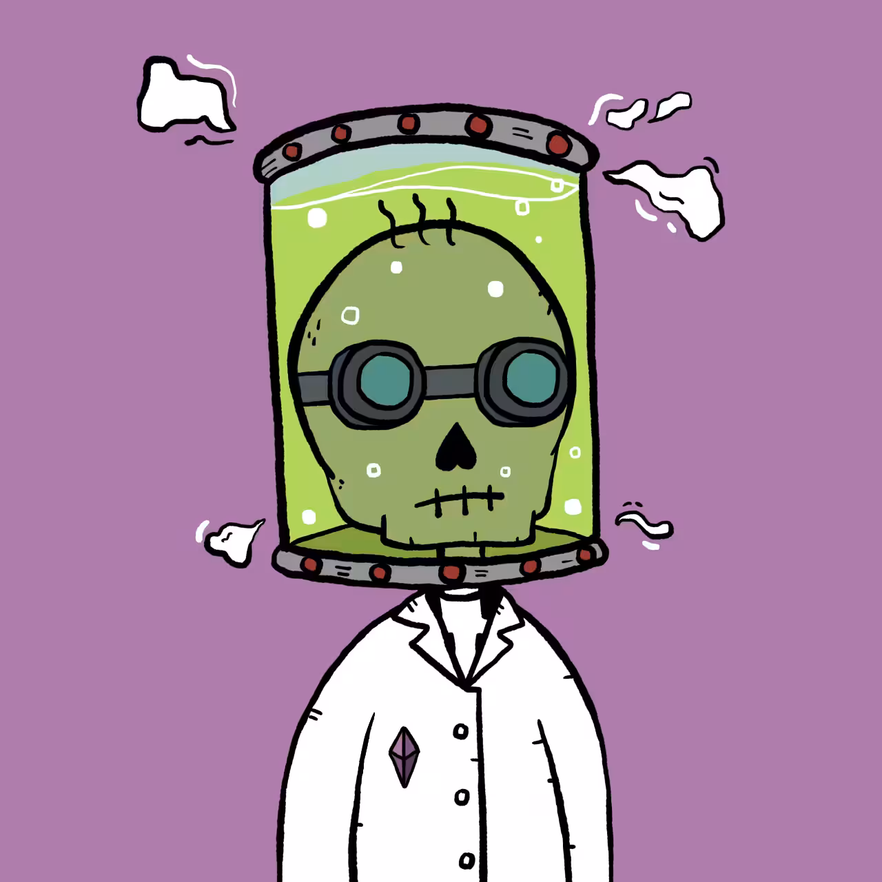 Skeledude: #072 Dr. Ether