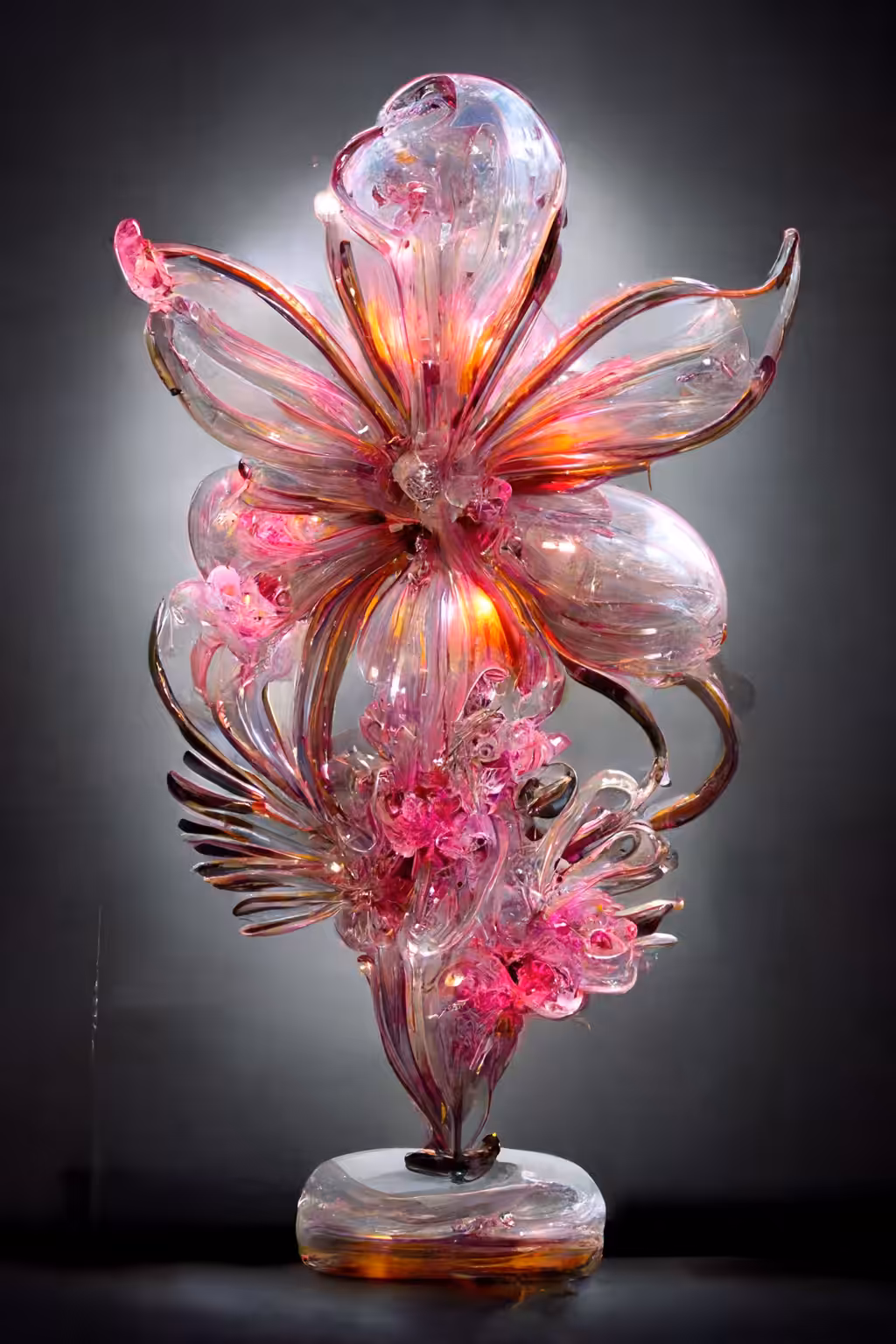 Murano glass sculpture