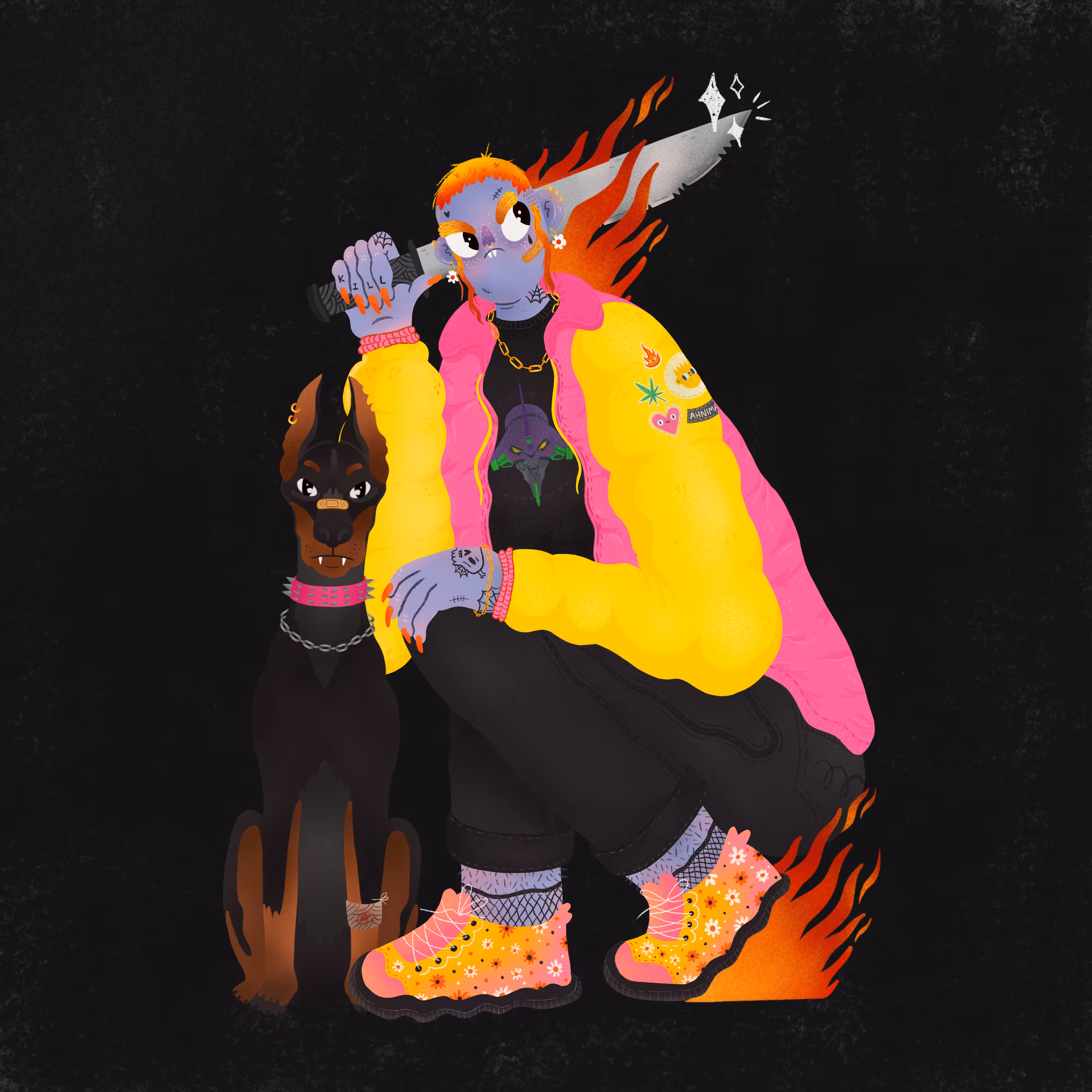 Fire is on my side