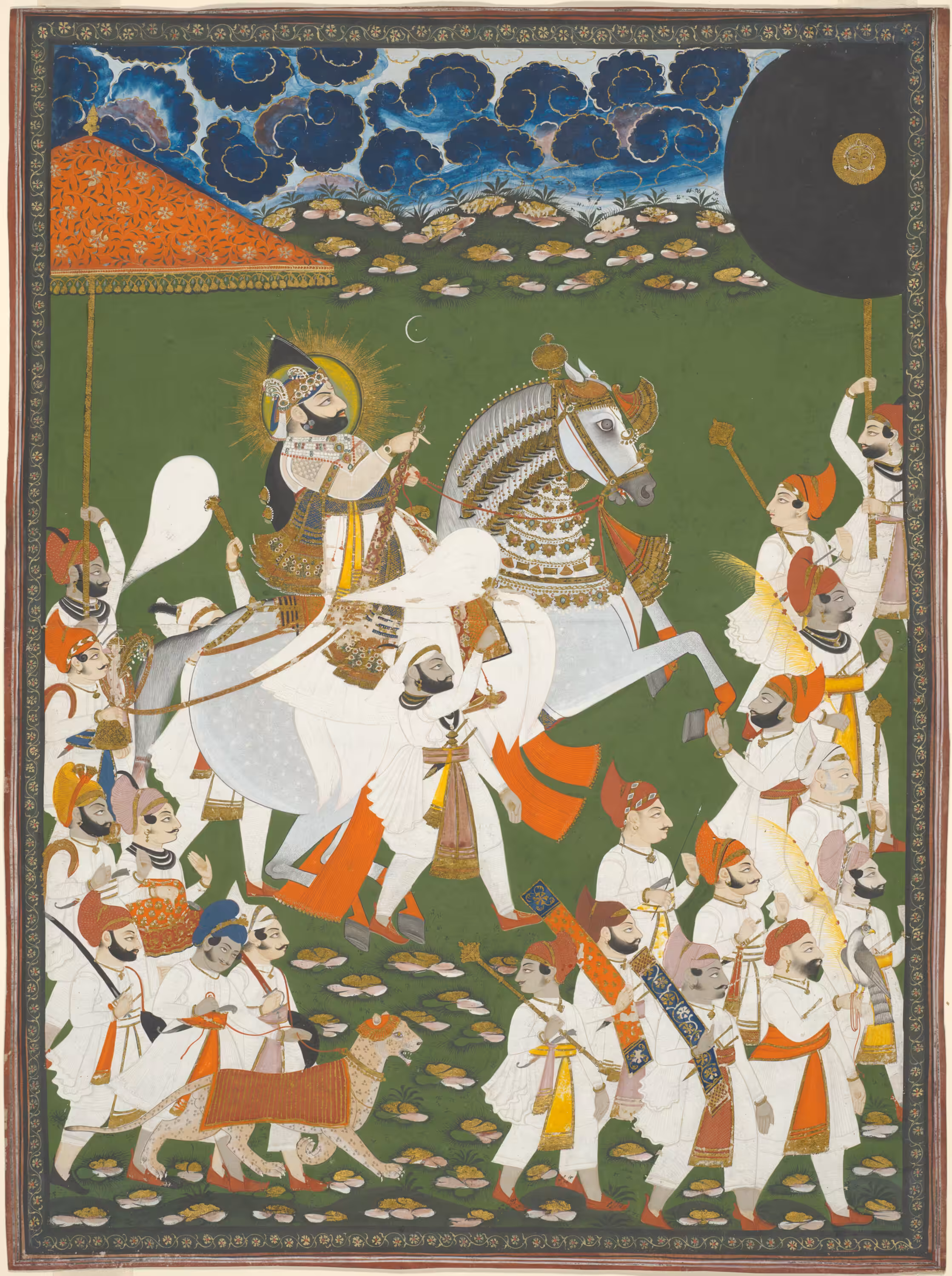 Maharana Bhim Singh in ProcessionDate: