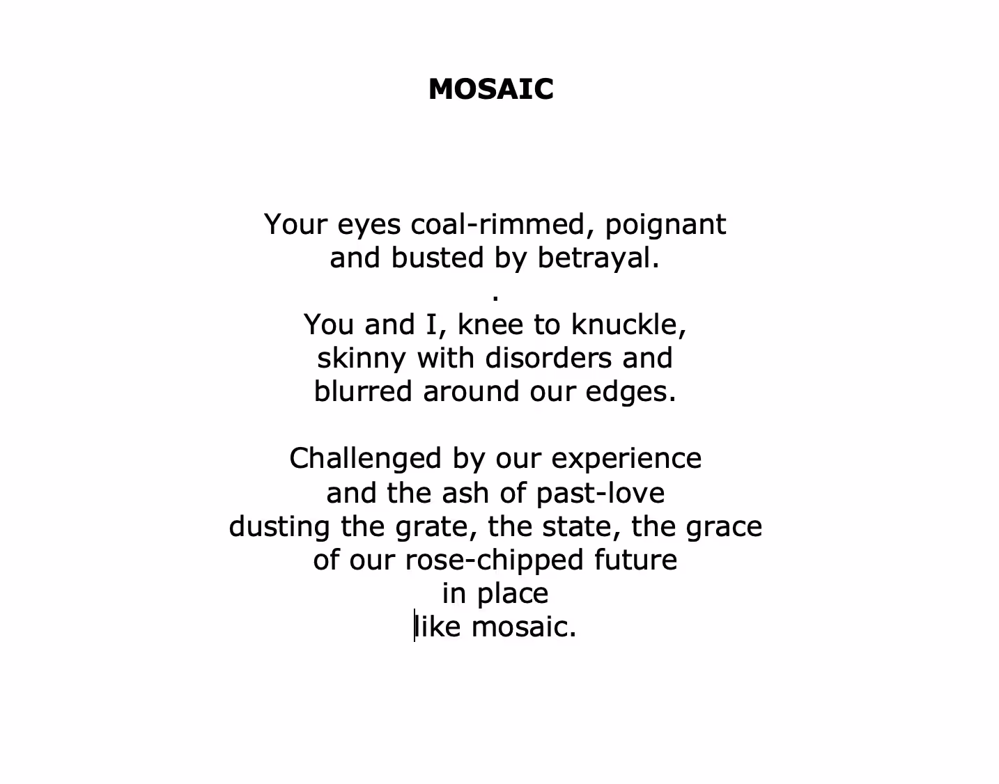 Mosaic