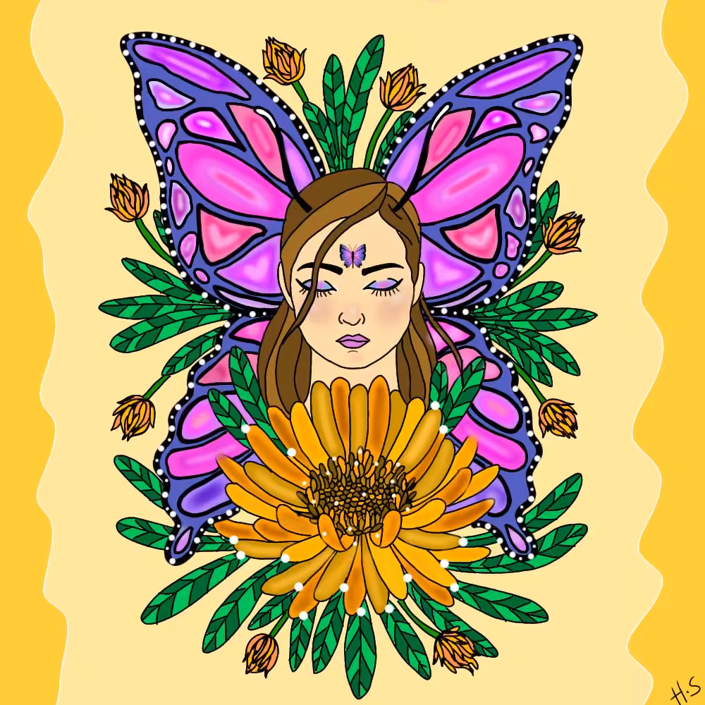Twin butterfly