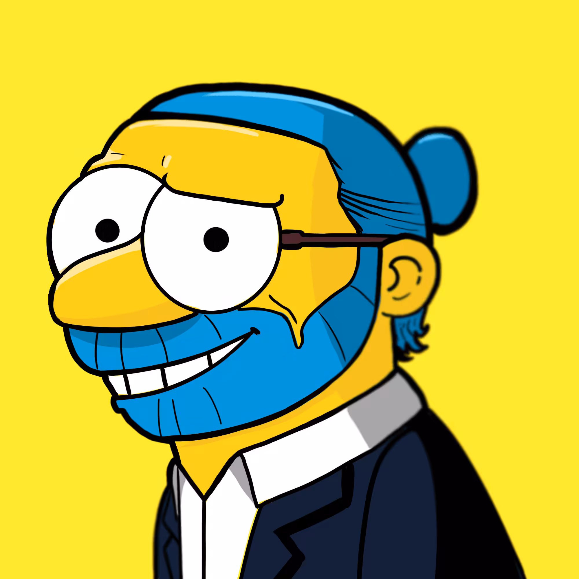 BlueHairGuy #022