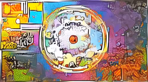 Digital Art Collective Founder Painting #74