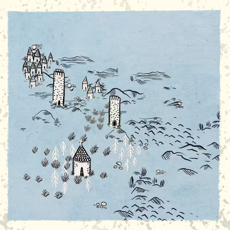 Medieval Village  #114