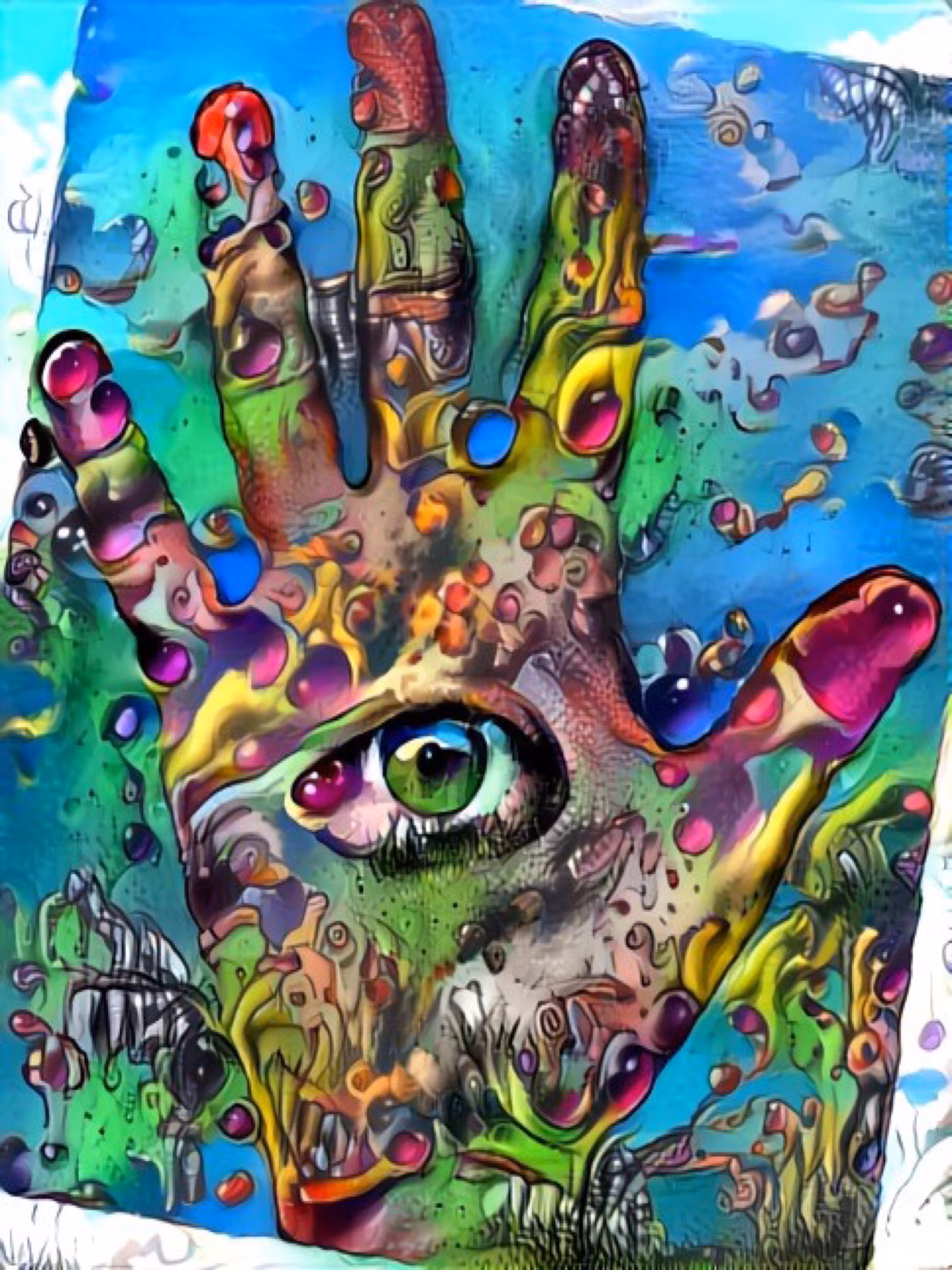 Eye of the beer holder