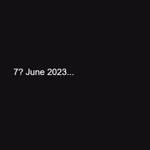 7? June 2023

I made...