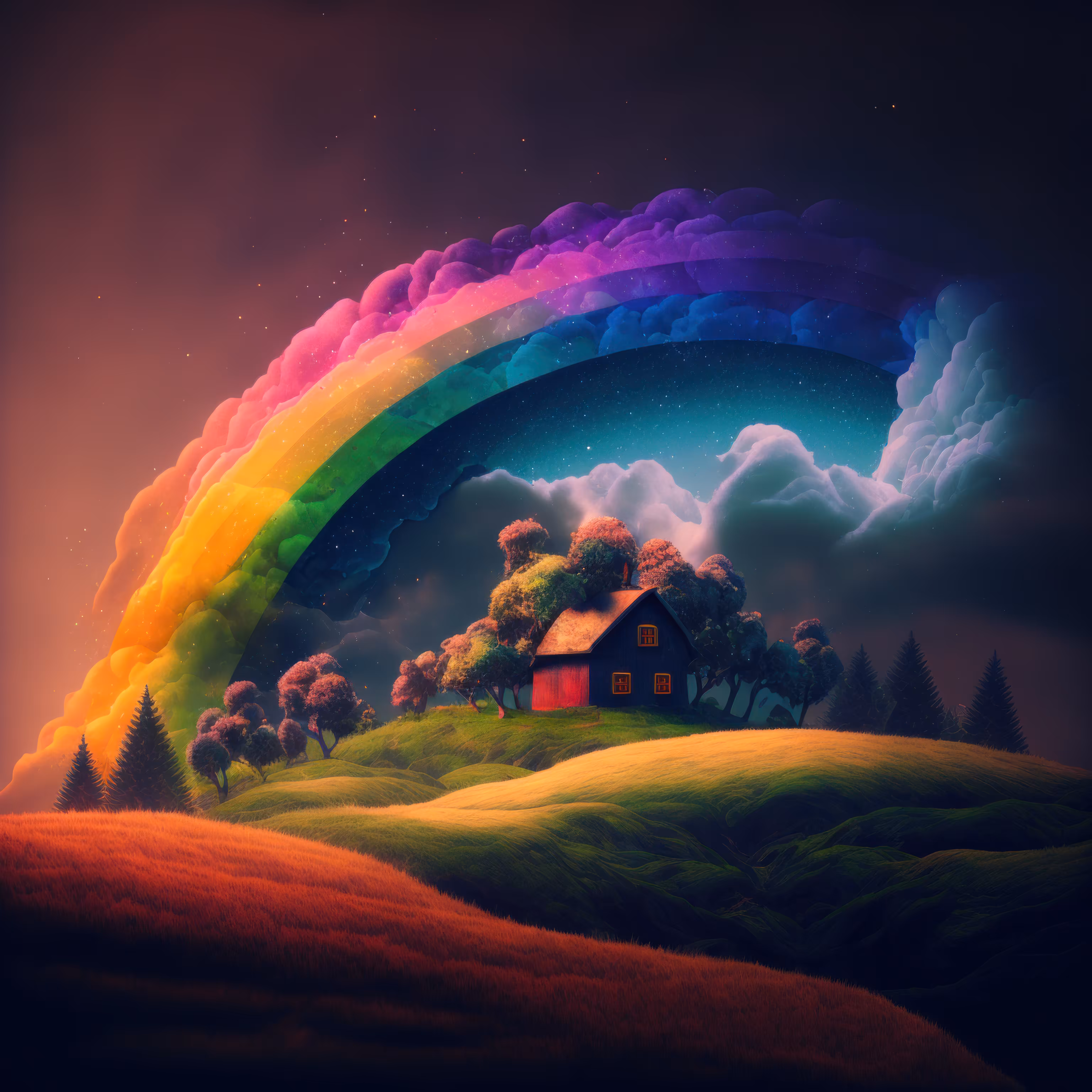 Somewhere the heart is