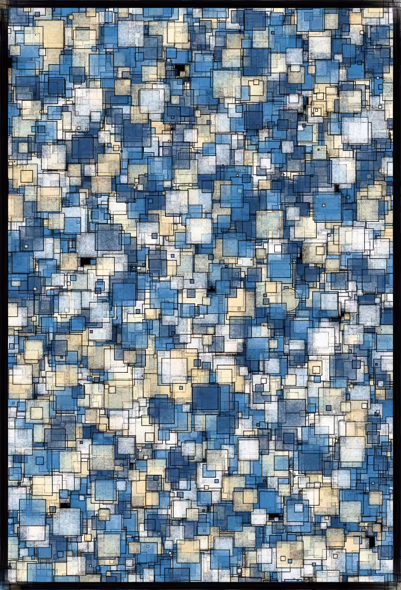 Circles In A Square World #27