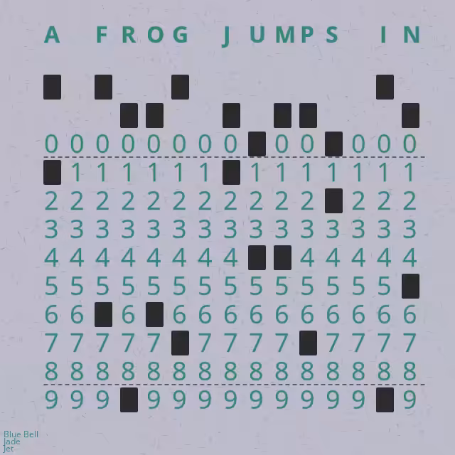 Punched Card Poetry #9