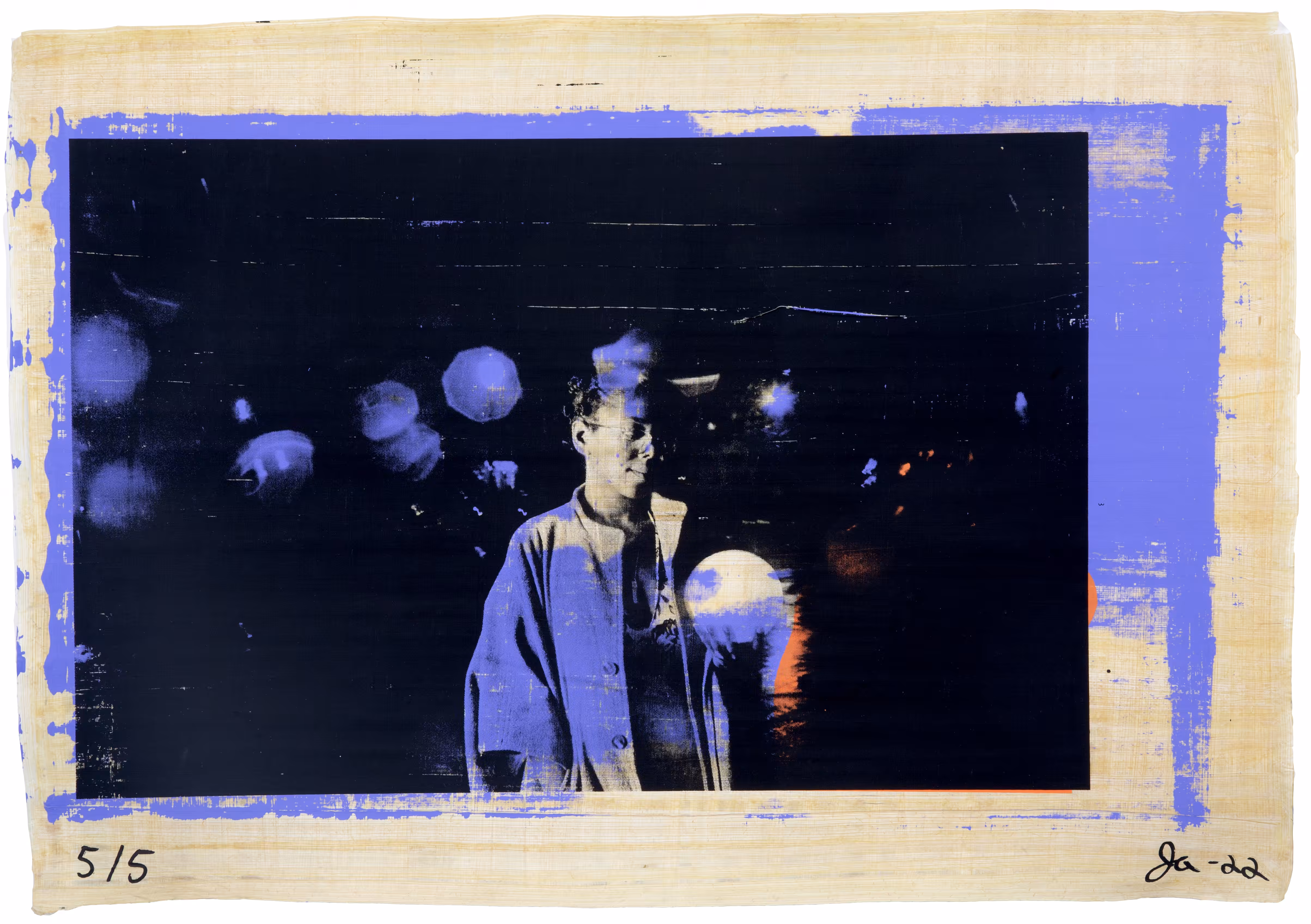 Justin Aversano - The Moon - Physical Tarot Scroll - 5/5