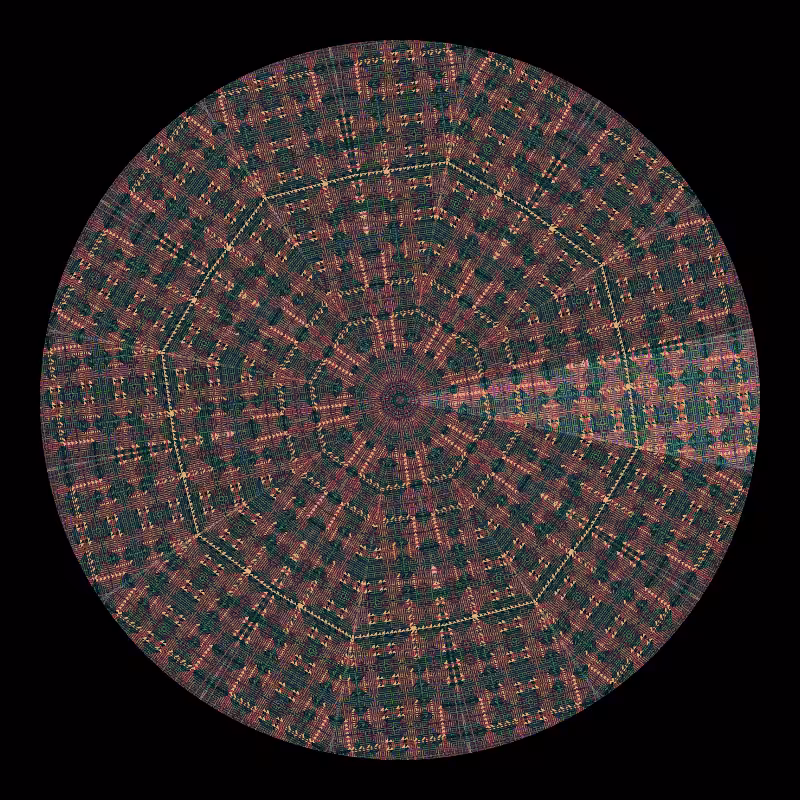 Binary kaleidoscope #115