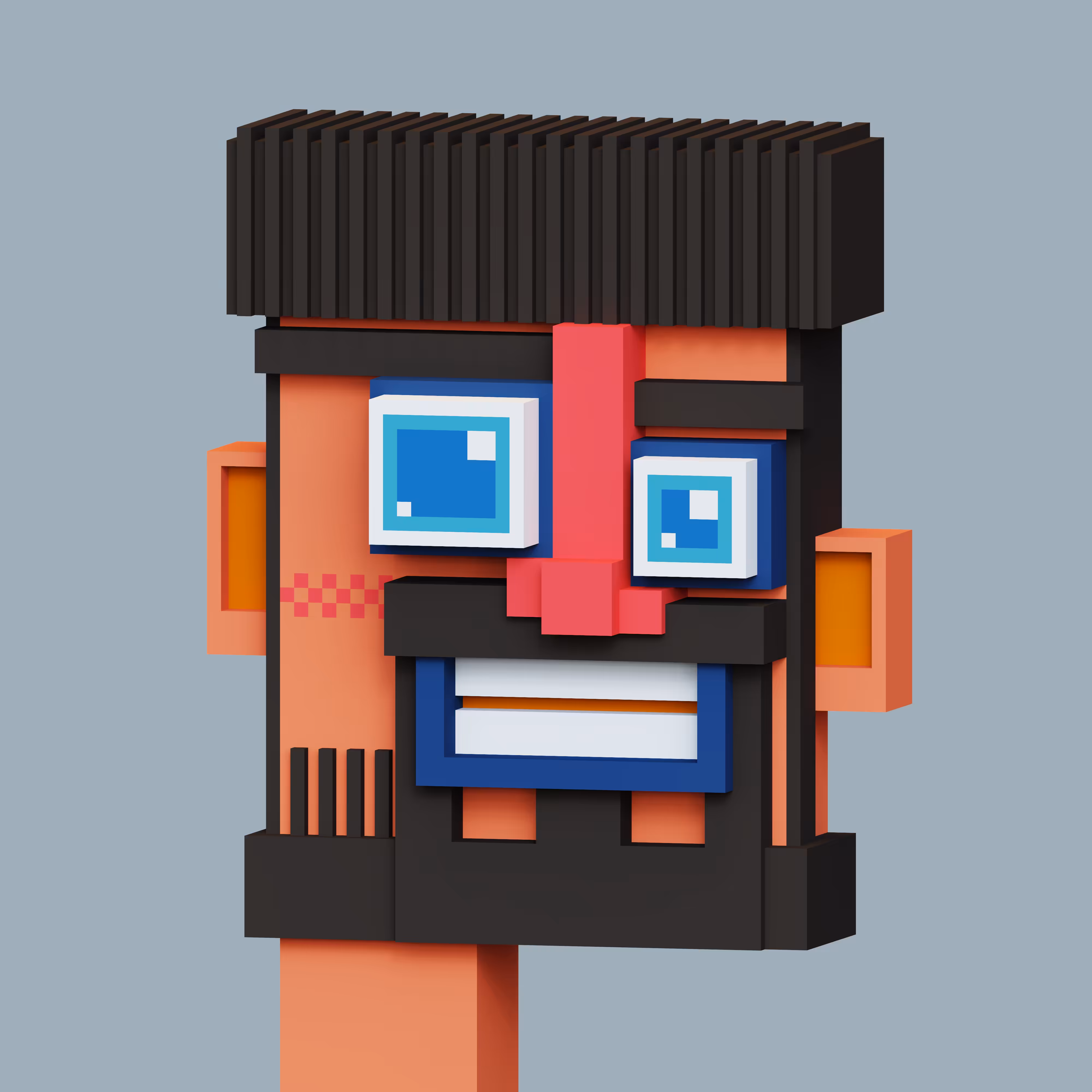 Pop Cubism Voxel 52
