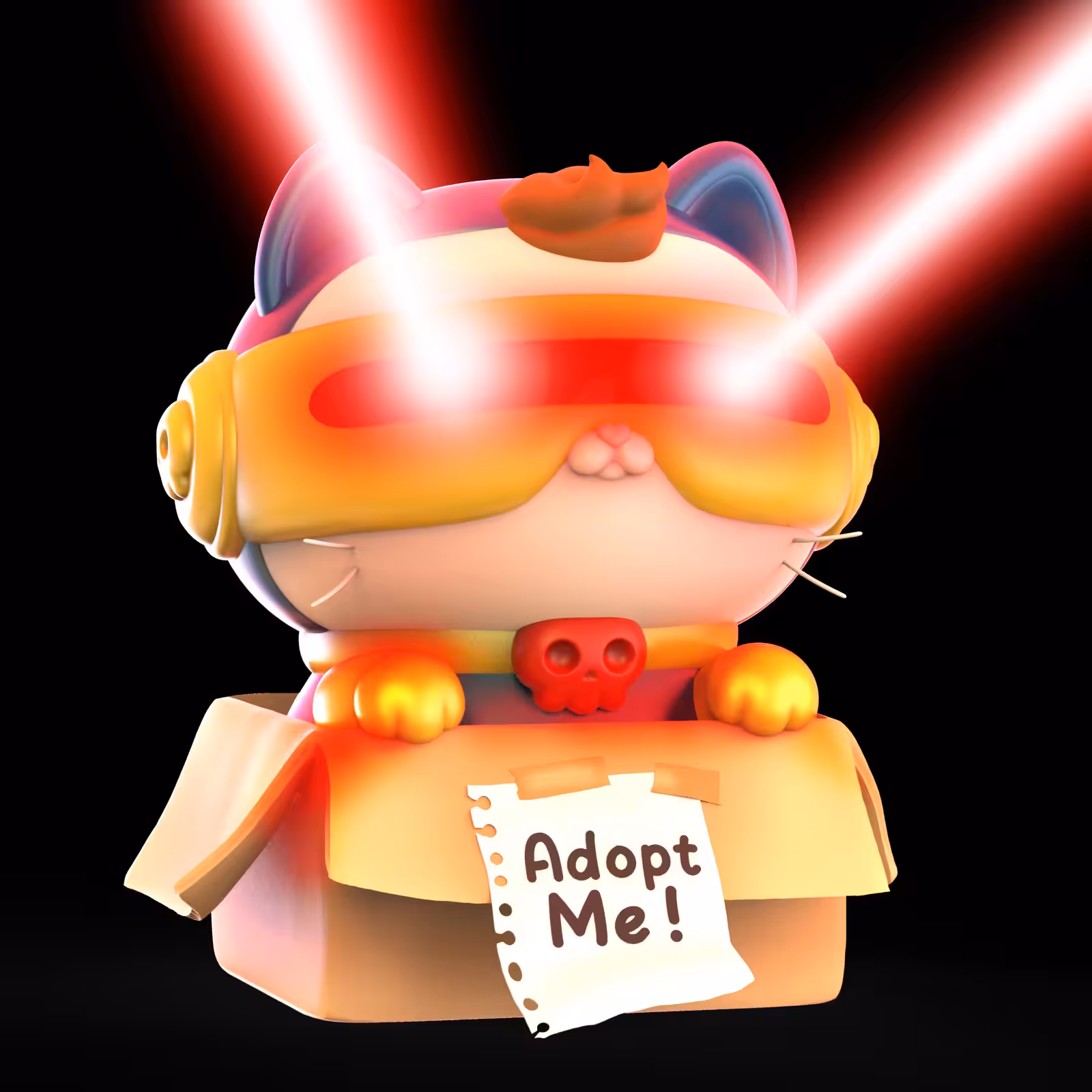 Orathai Cat: 106 Orathai : Laser beam I