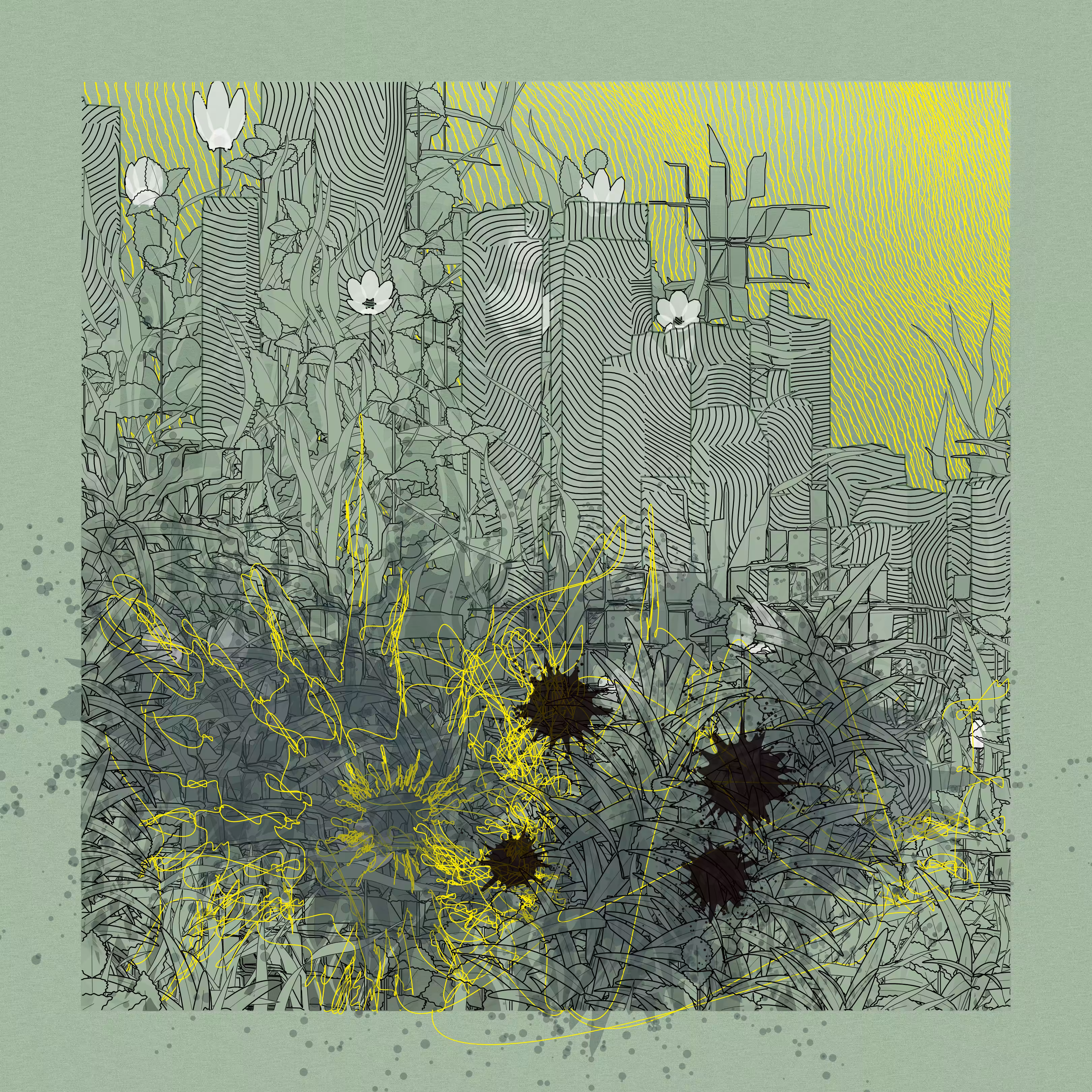 Landscape with Carbon Capture #4397