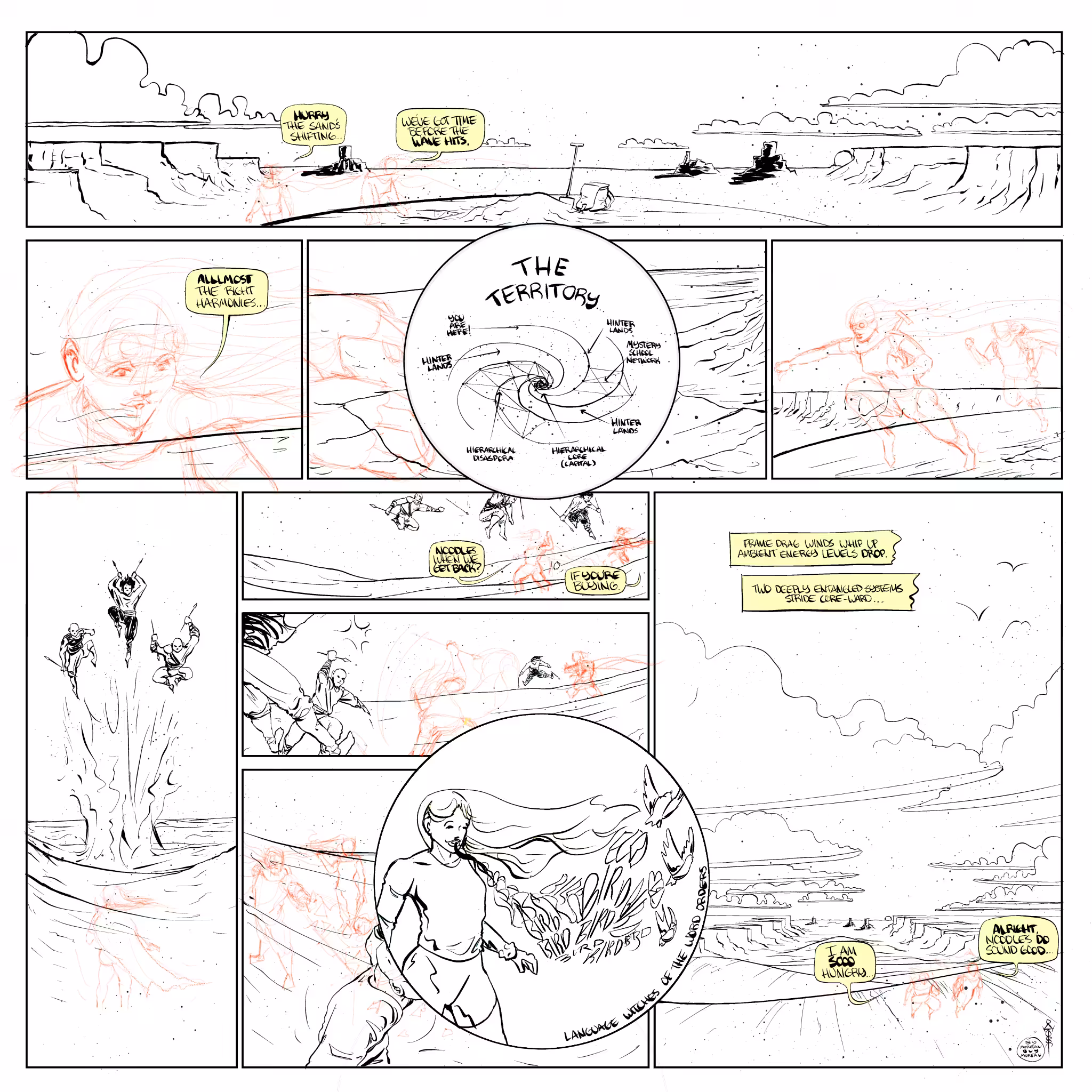 Phase Space #1: Spiral Riders