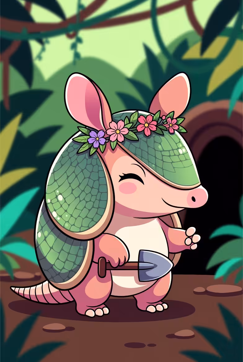 Jungle Explorer Armadillo