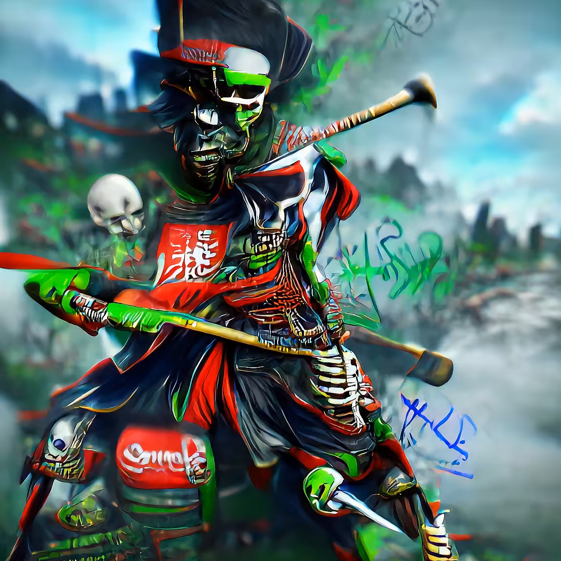 🎃 MENKO SAMURAI HALLOWEEN EDITION 09