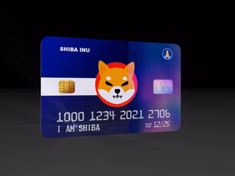 Shiba Card / Blue For All