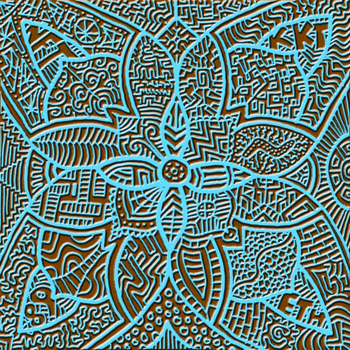 Neon - Maze 004