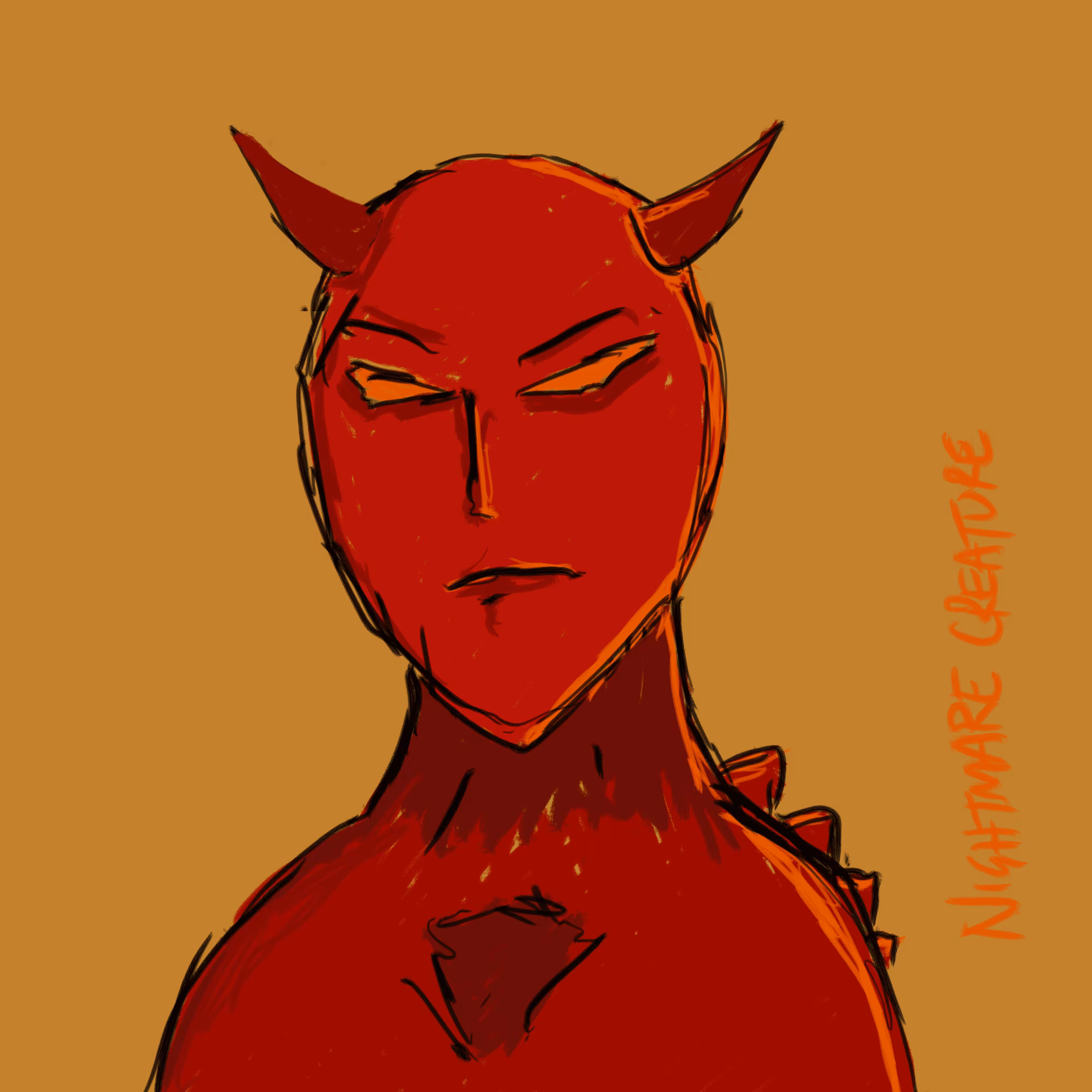 Nightmare Creature Red