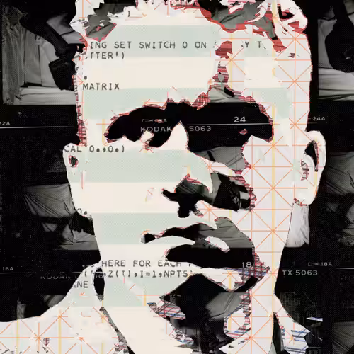 THE GENERATIVE PORTRAIT COLLECTION OF ROBERT MALLARY: Generative Portrait of Robert Mallary #100